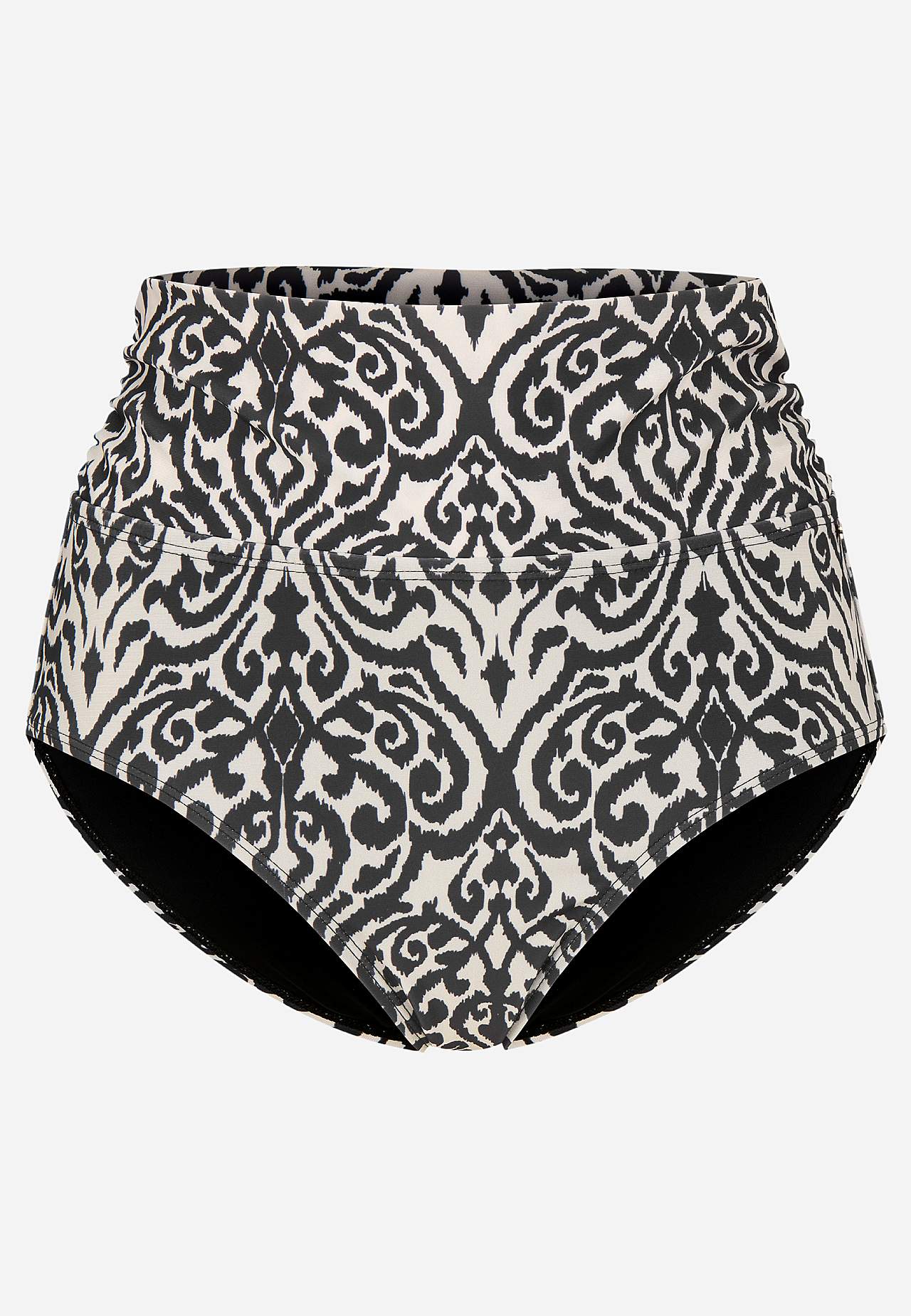 Bikinitruse med sammenleggbar kant i midjen