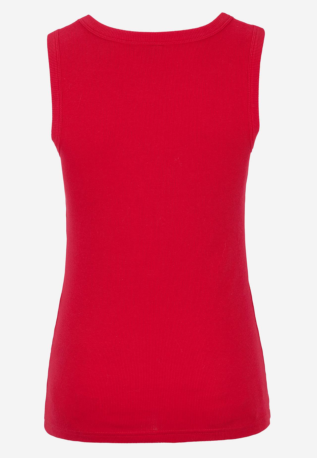 Ribbet jerseytopp
