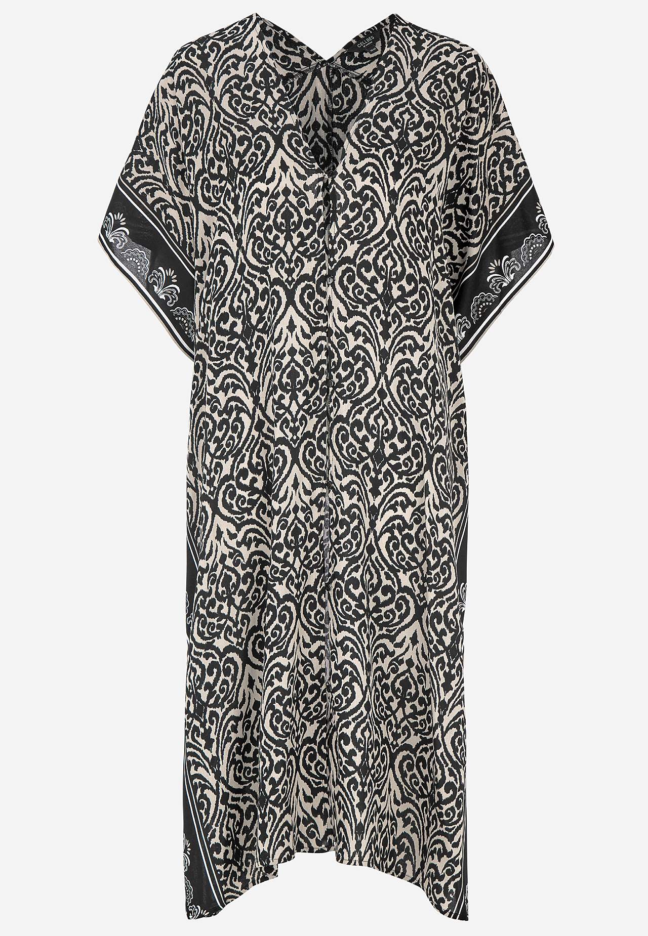 Strandkaftan med knapper