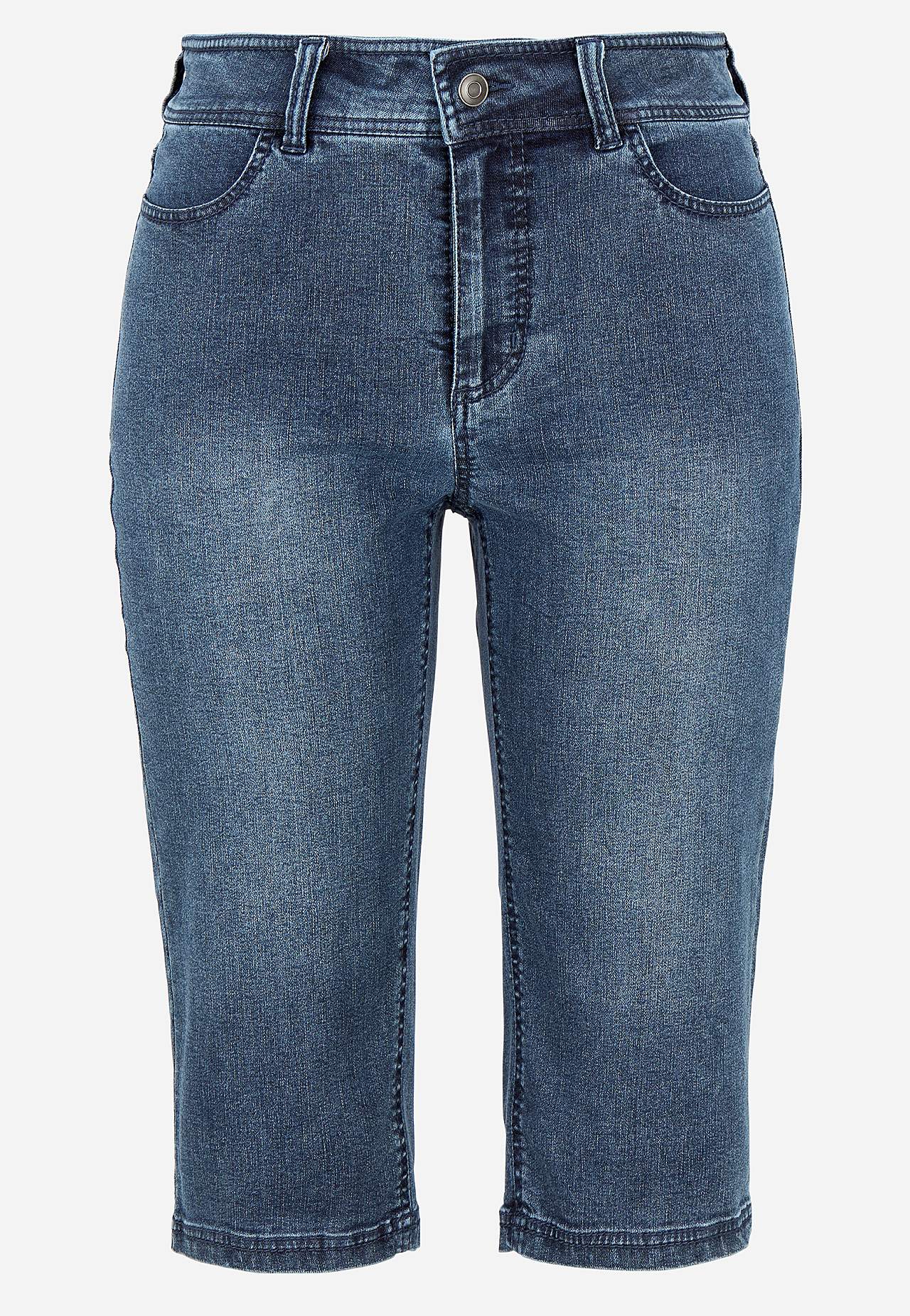 Elastisk caprijeans Sara