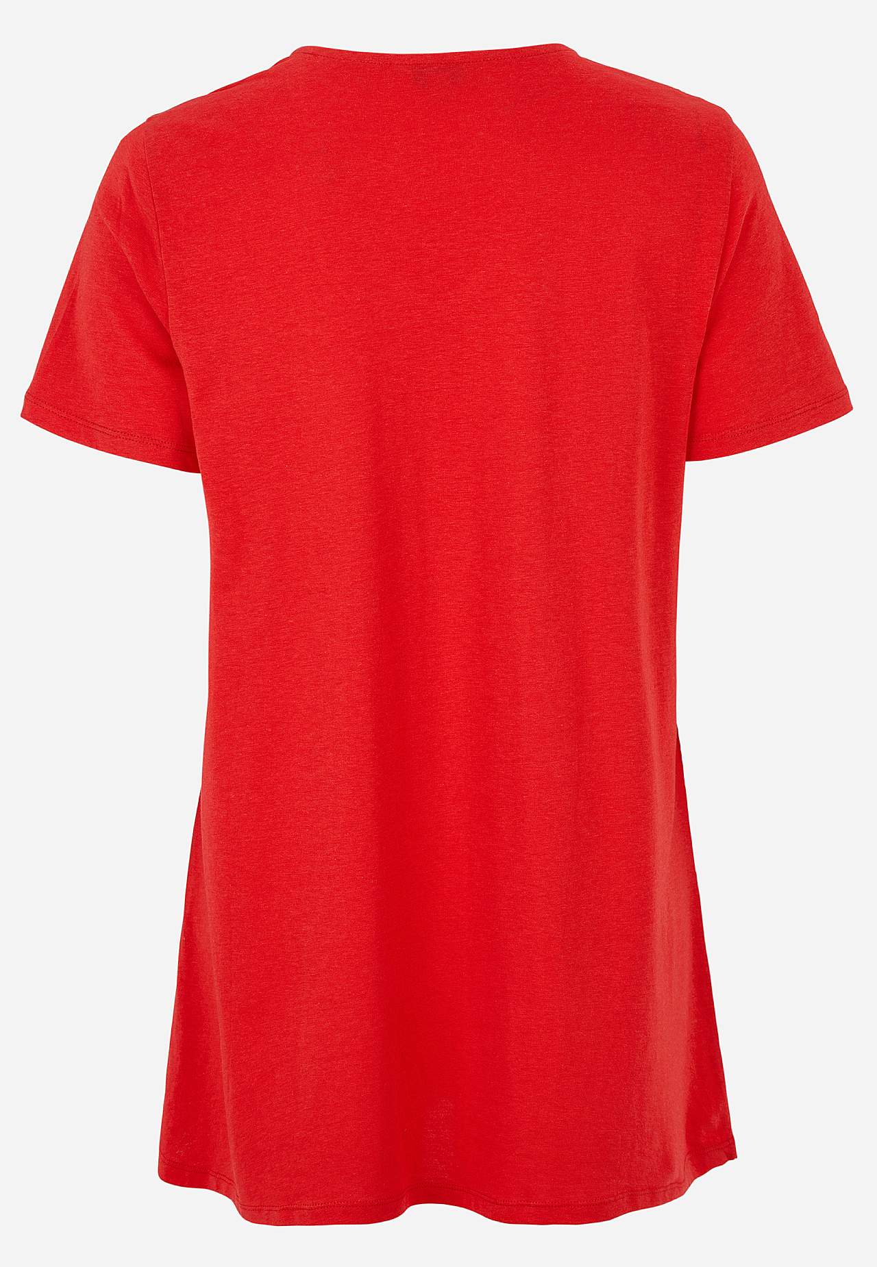 Jerseytunika med flatterende fold