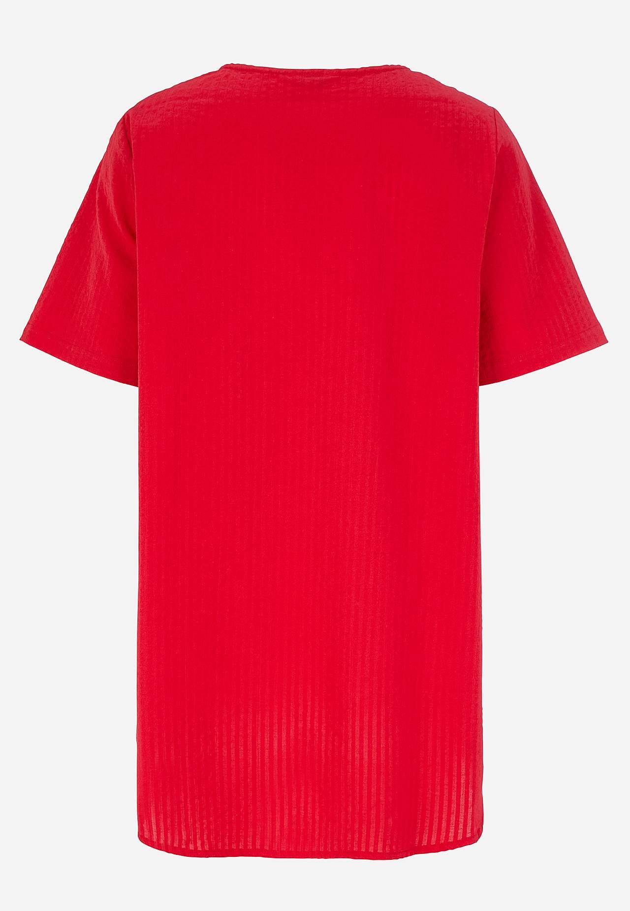 Tunika i seersucker