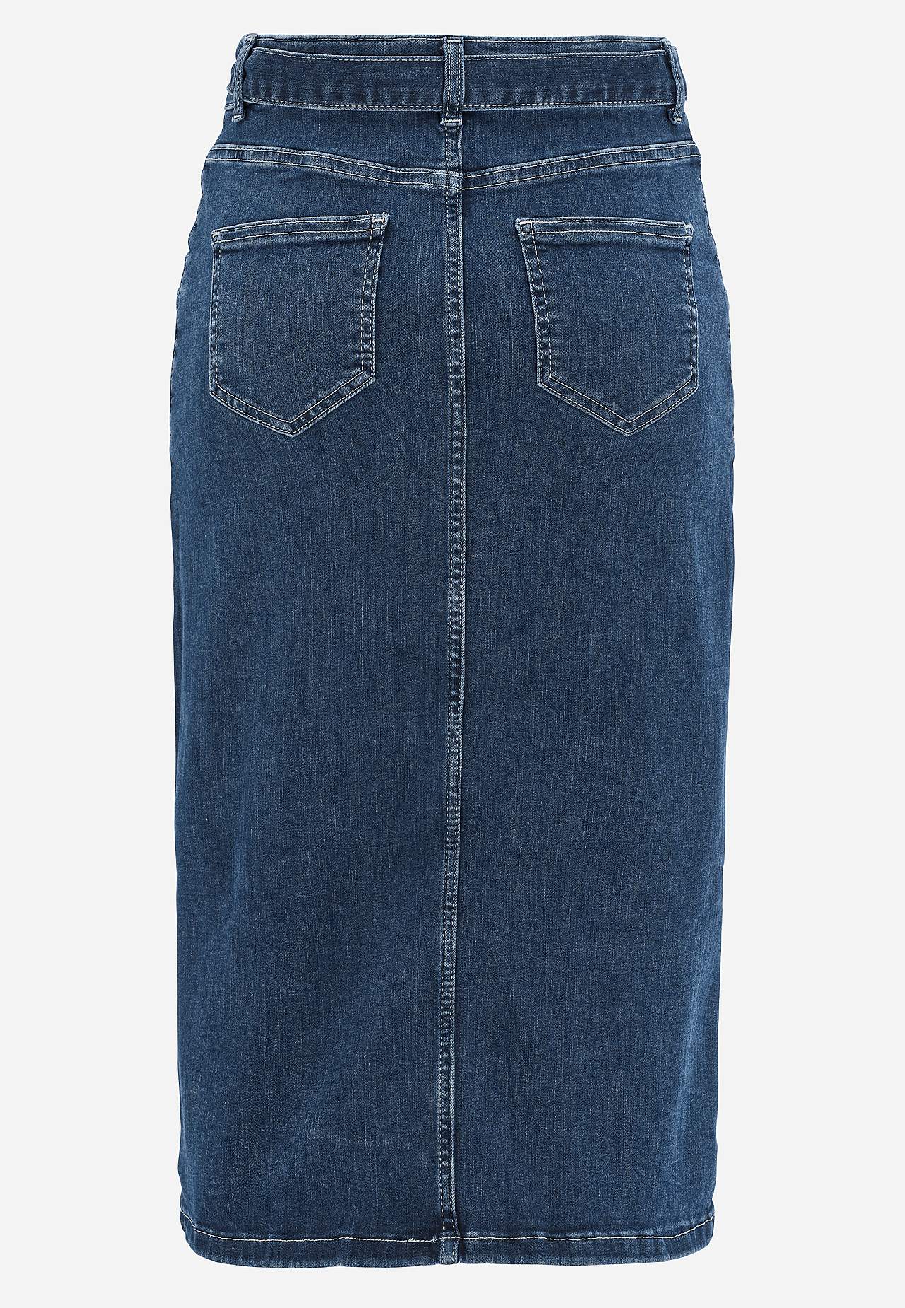 Superstretch denim skjørt