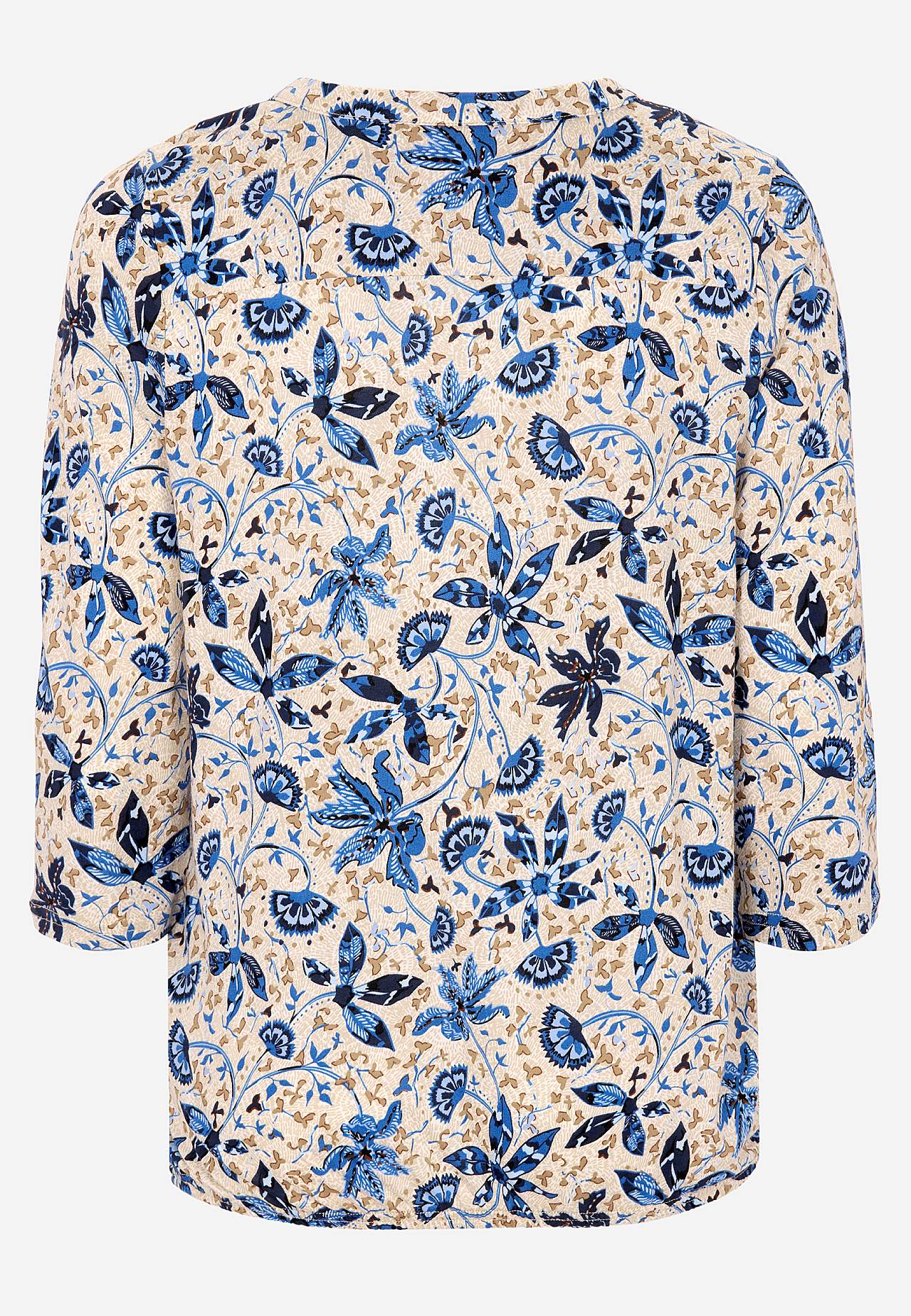 Mønstret jerseytopp