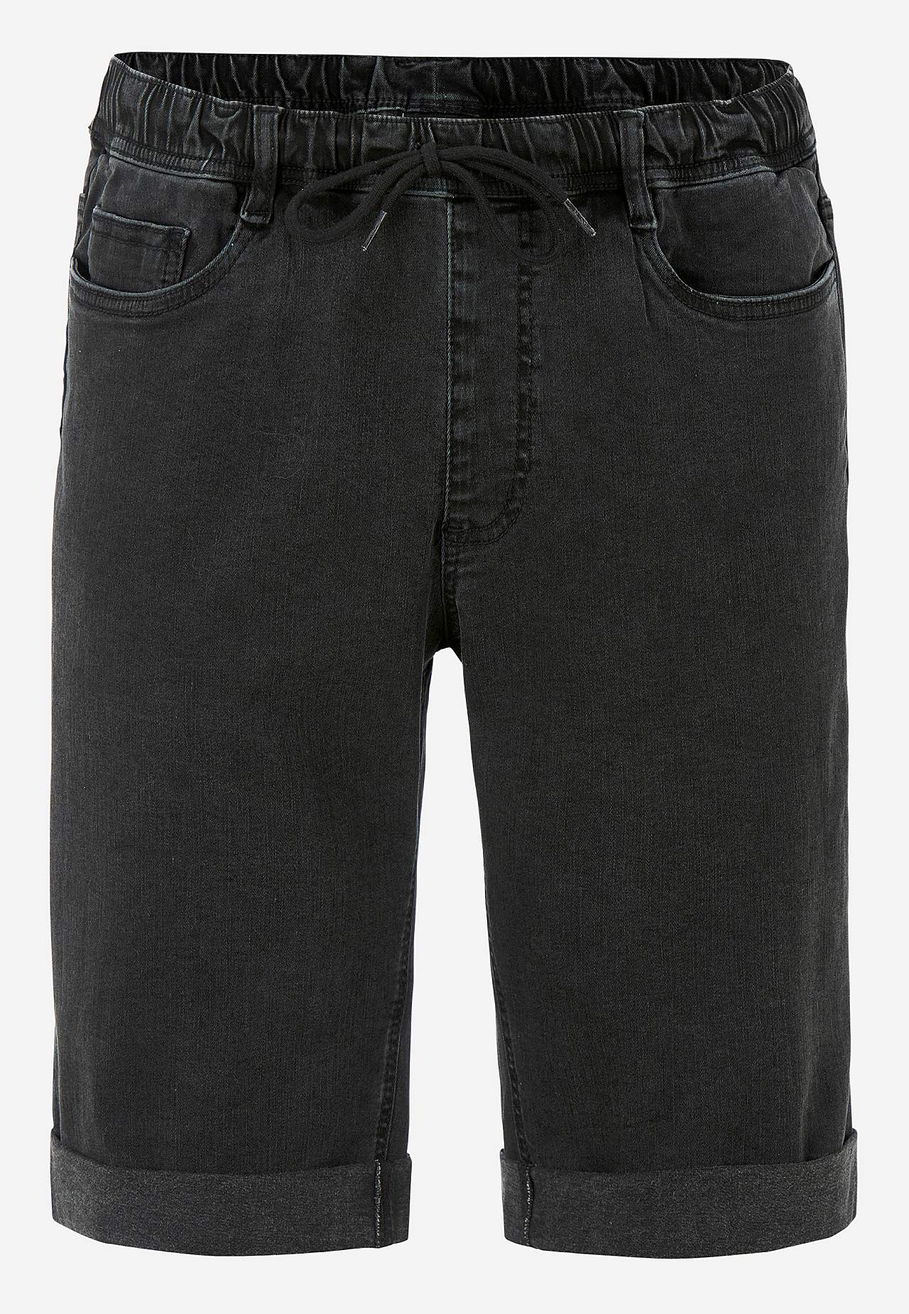 Joggershorts med elastisk midje