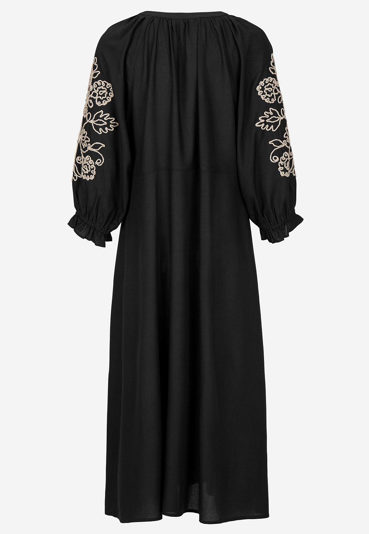 Kjole med broderi