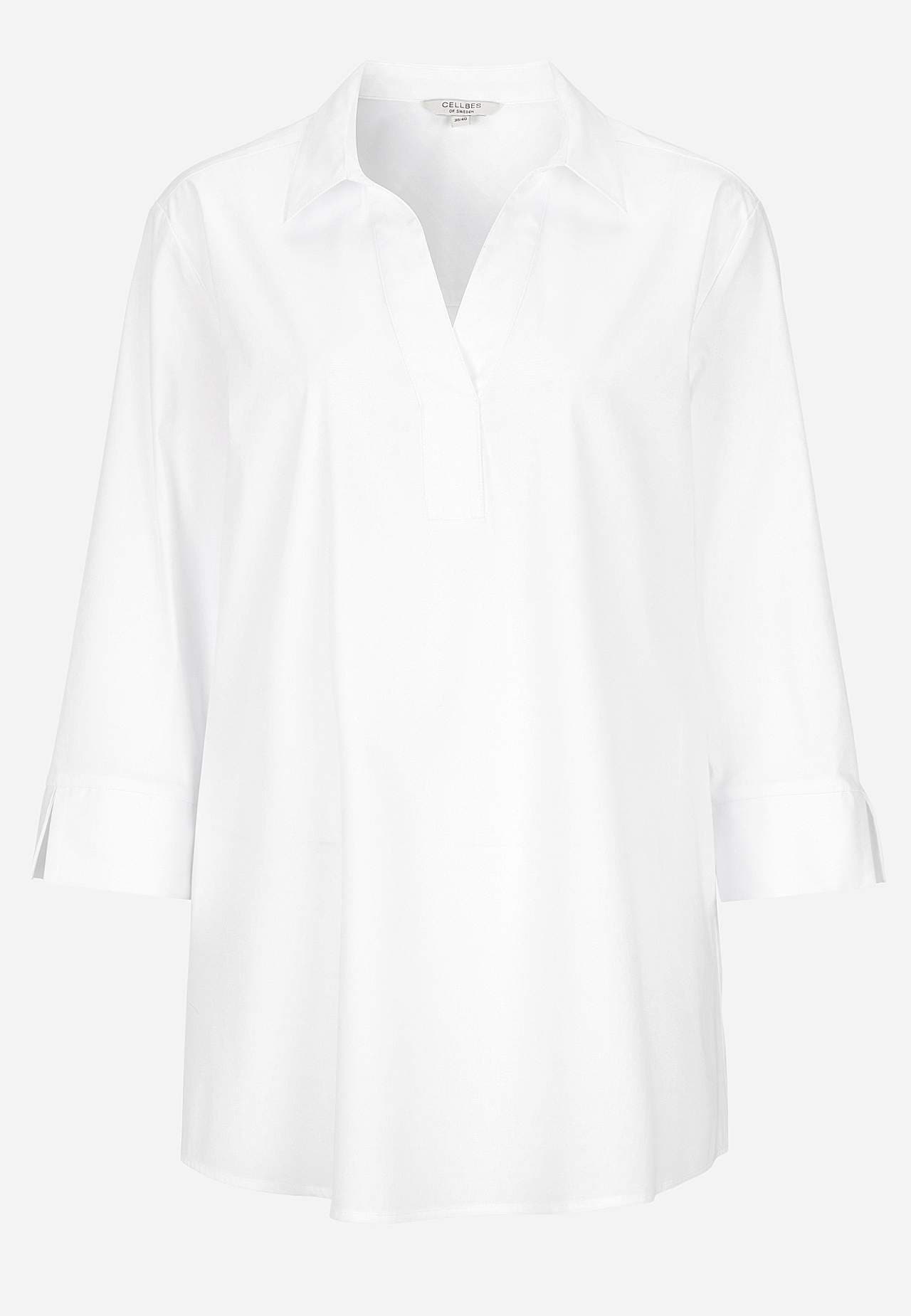 Vevet tunika i poplin
