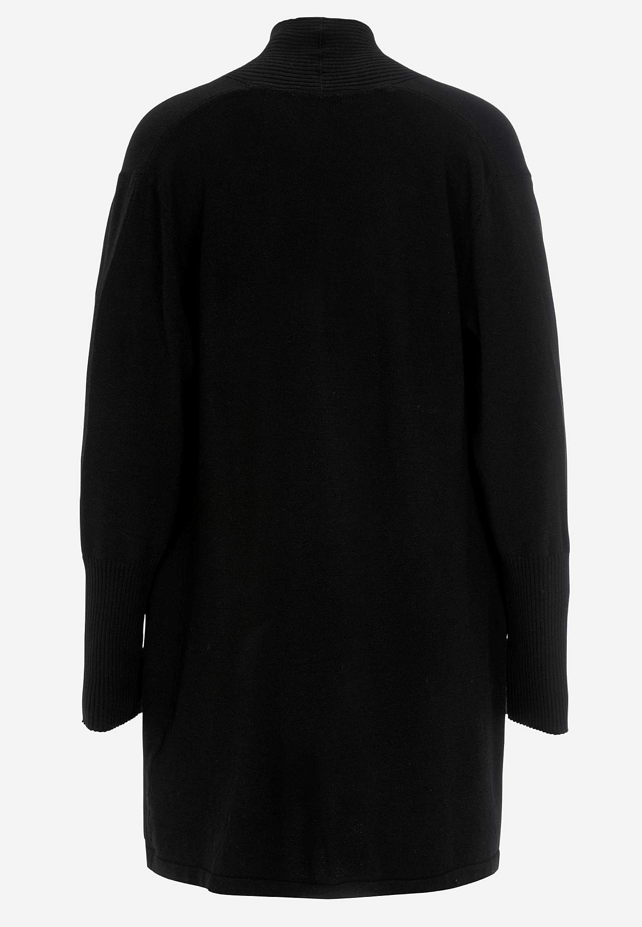 Finstrikket cardigan