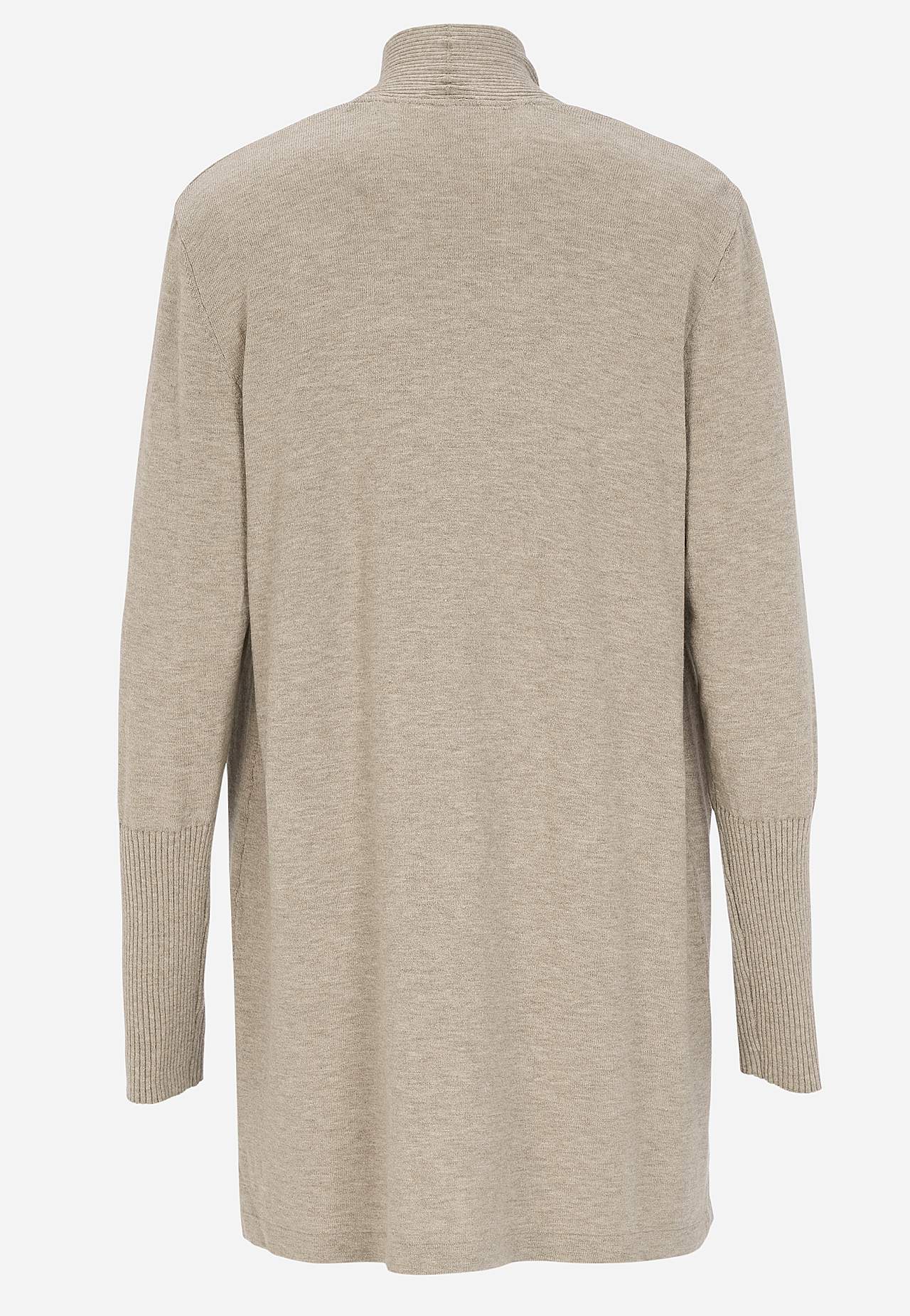 Finstrikket cardigan