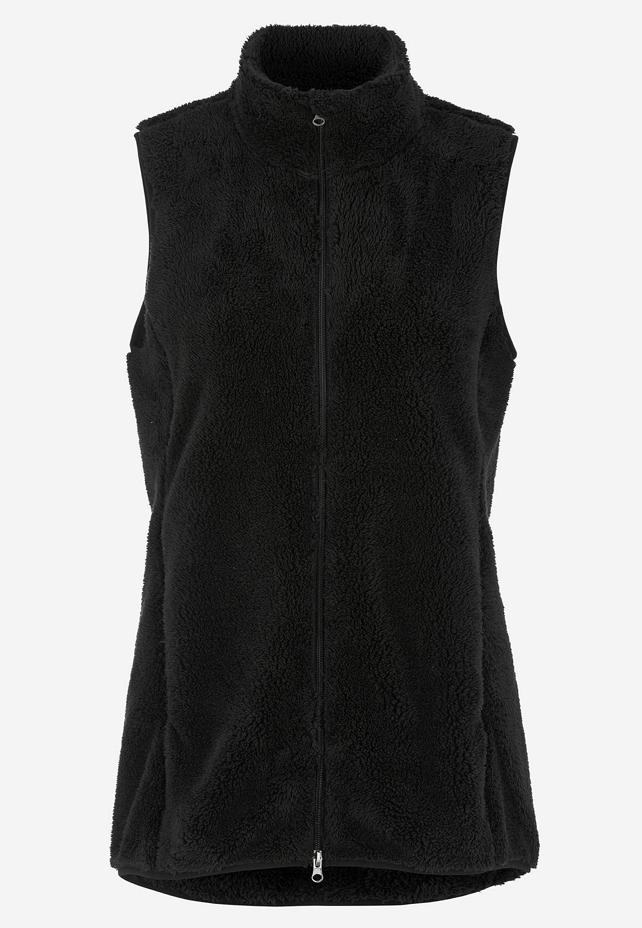 Fleecevest med lommer