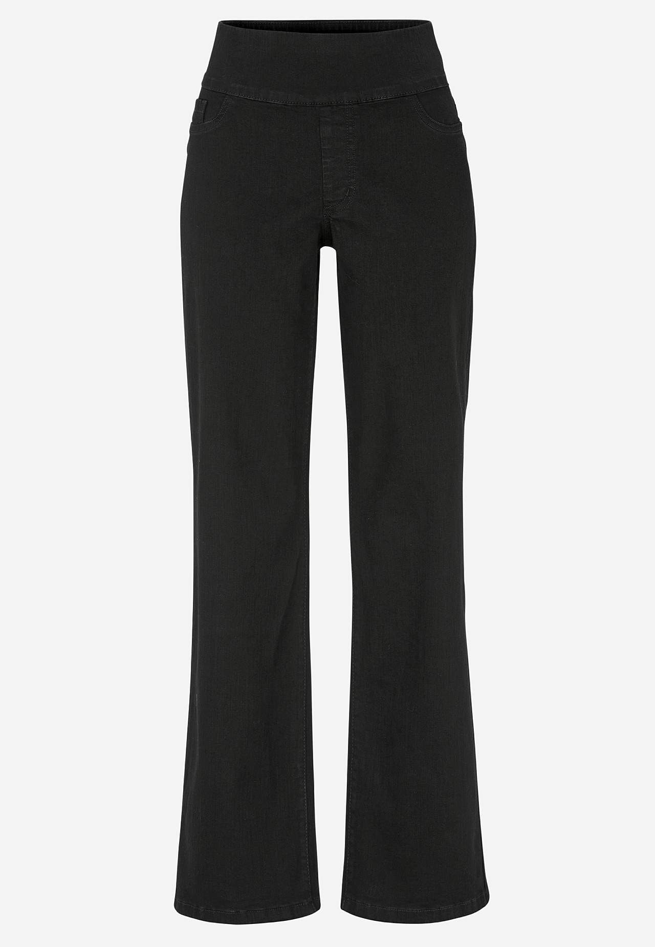 Jeans med høy elastisk midje Elisa