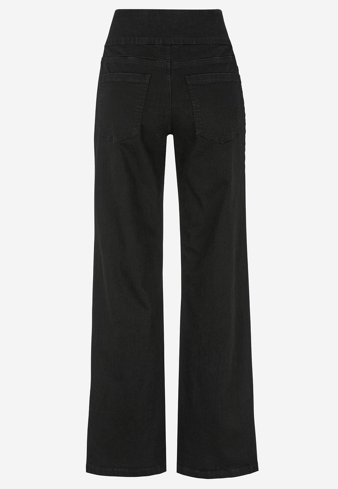 Jeans med høy elastisk midje Elisa