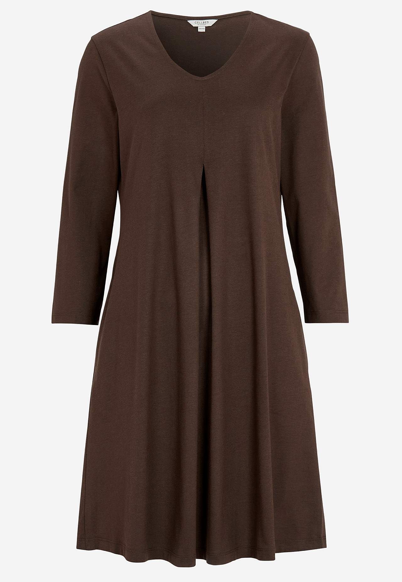 V-halset Jersey-kjole