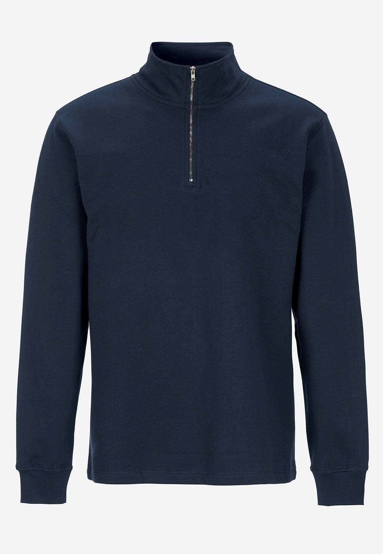 Sweatshirt med glidelås
