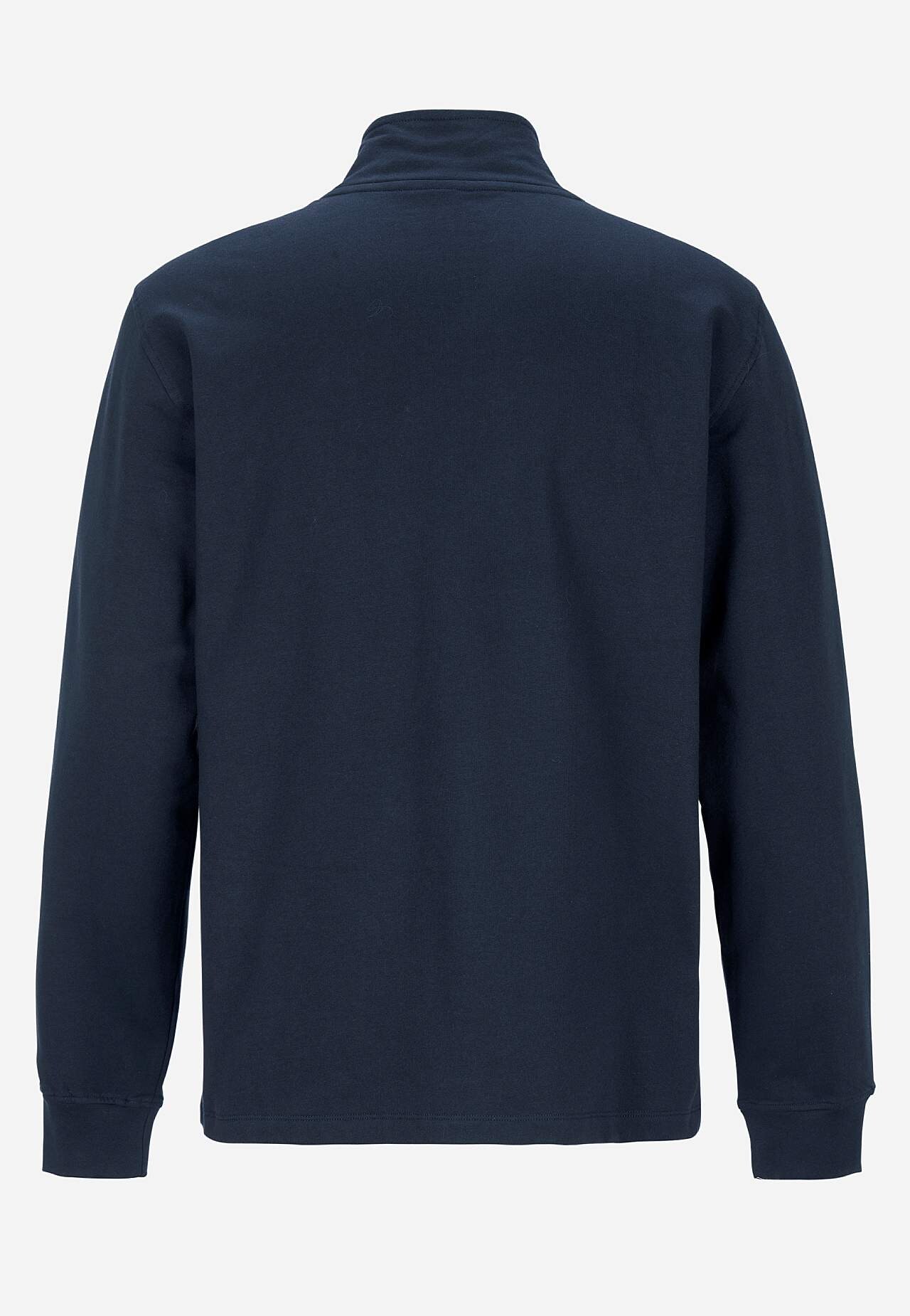 Sweatshirt med glidelås