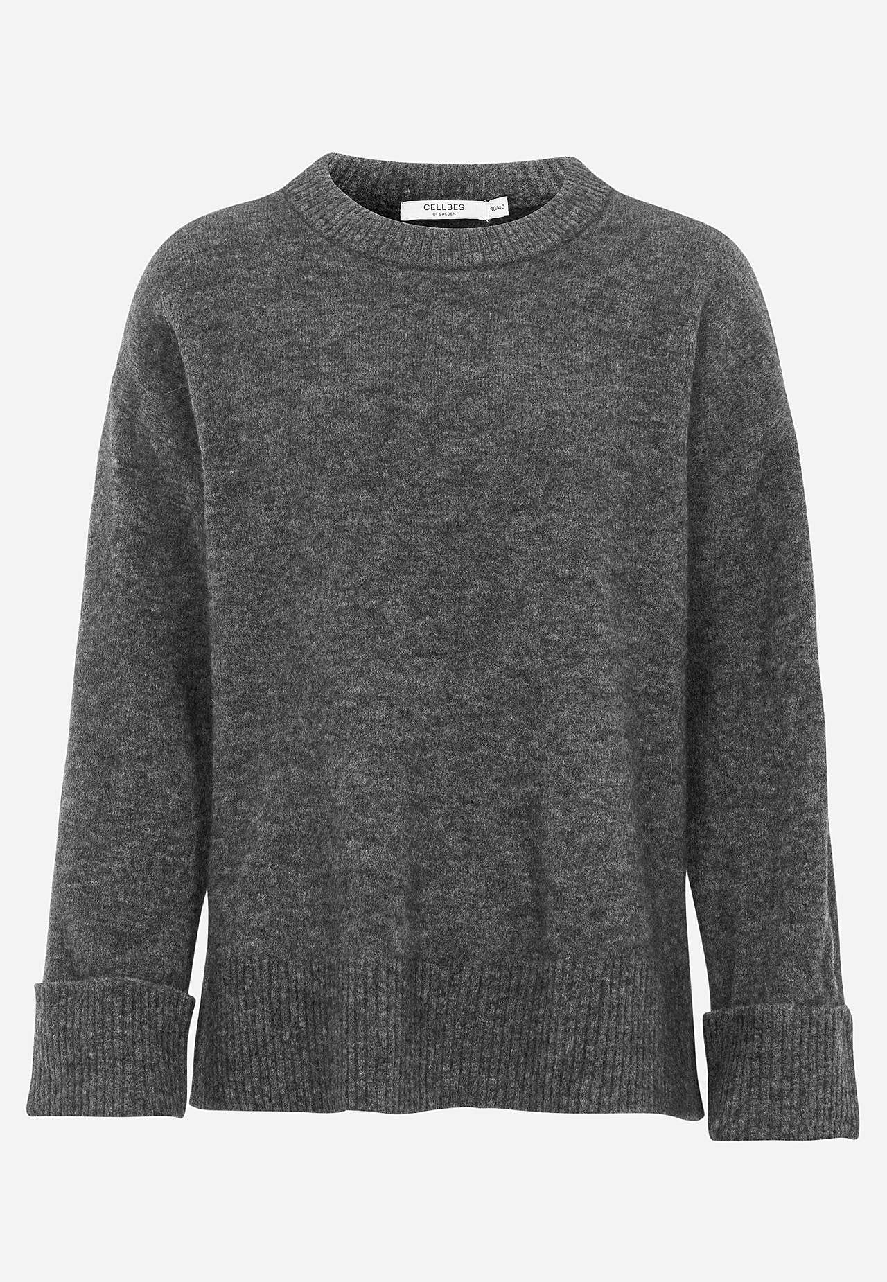Genser Premium i mohair- og ullblanding
