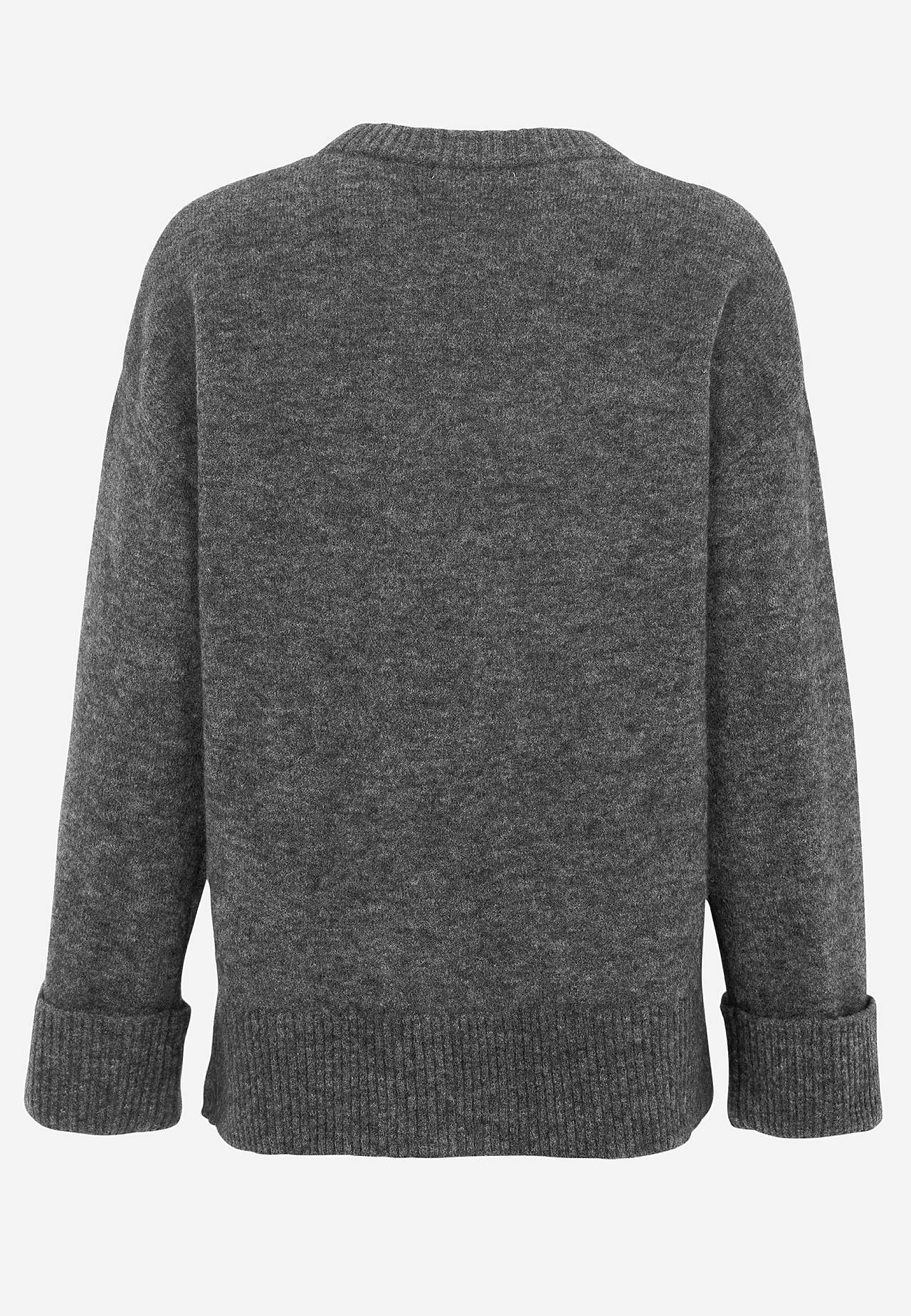 Genser Premium i mohair- og ullblanding