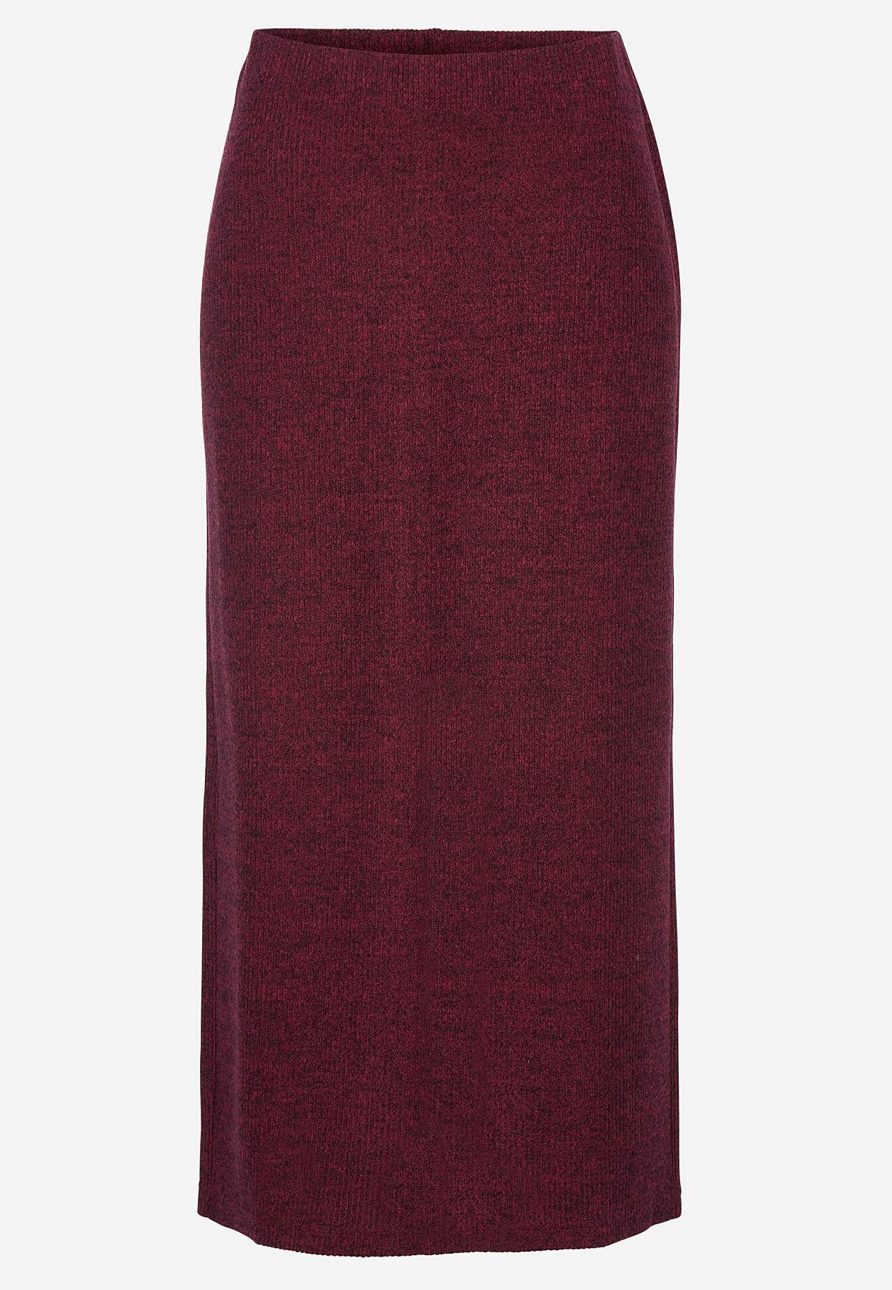 Supermykt skjørt med splitt Beata