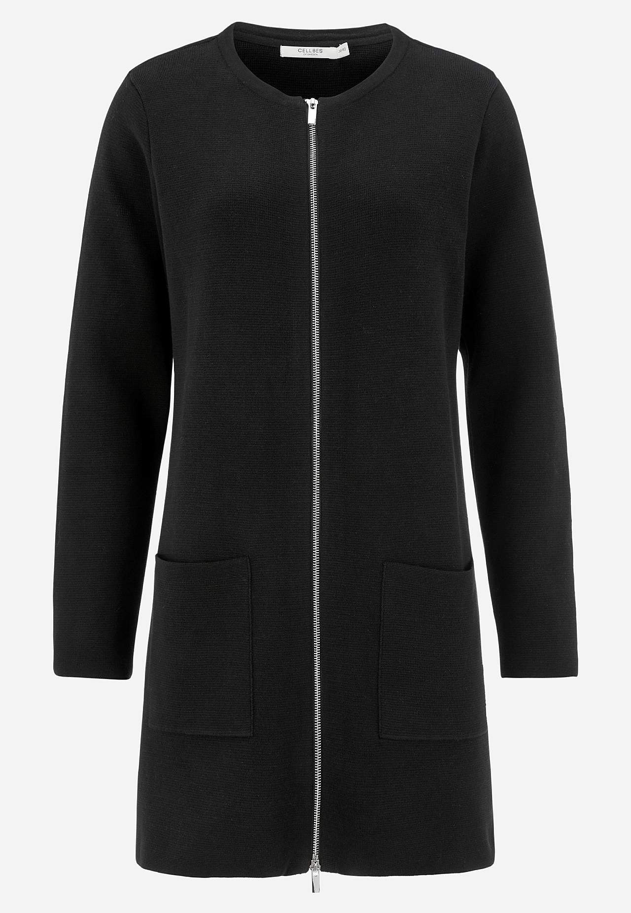 Cardigan med glidelås