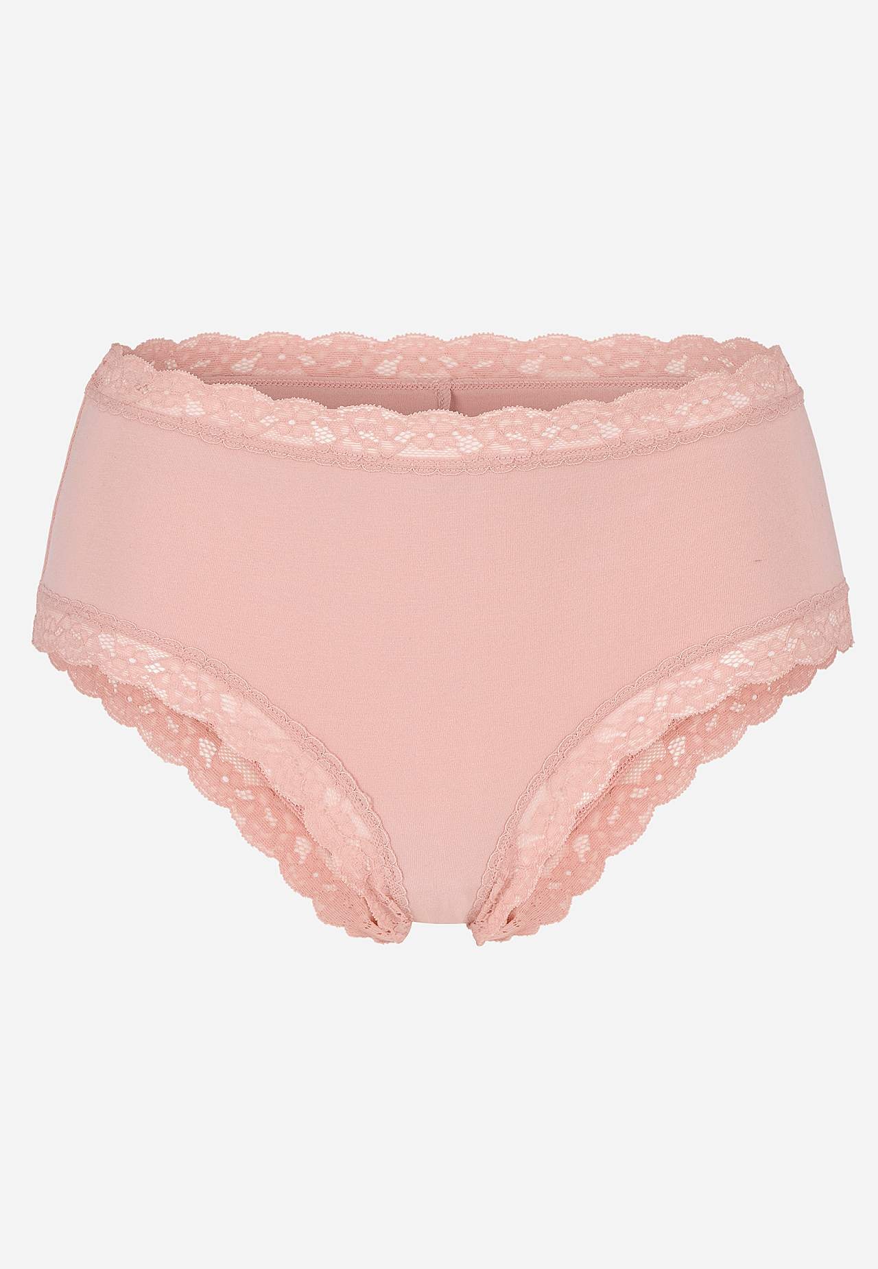 Bomullstruse med blondekant 3-pakning 3-pack