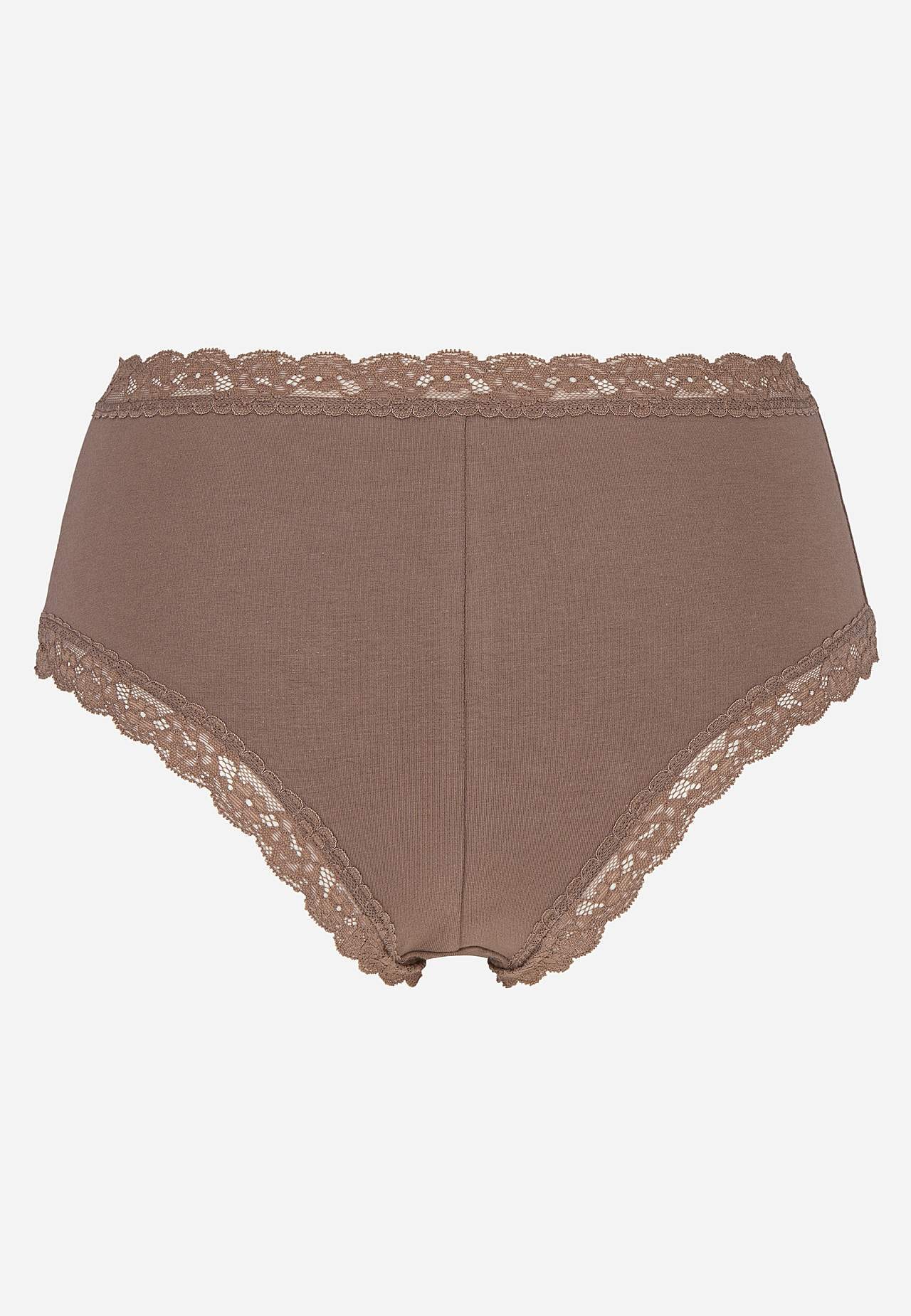 Bomullstruse med blondekant 3-pakning 3-pack