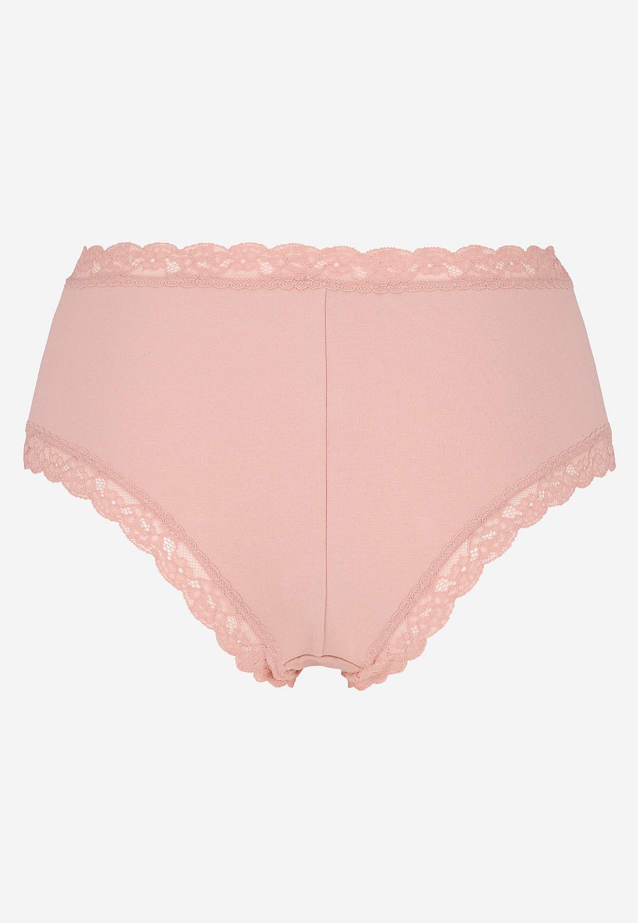 Bomullstruse med blondekant 3-pakning 3-pack