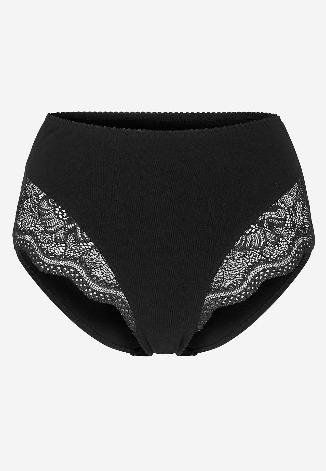 Dametruser i bomull 3-pakning 3-pack