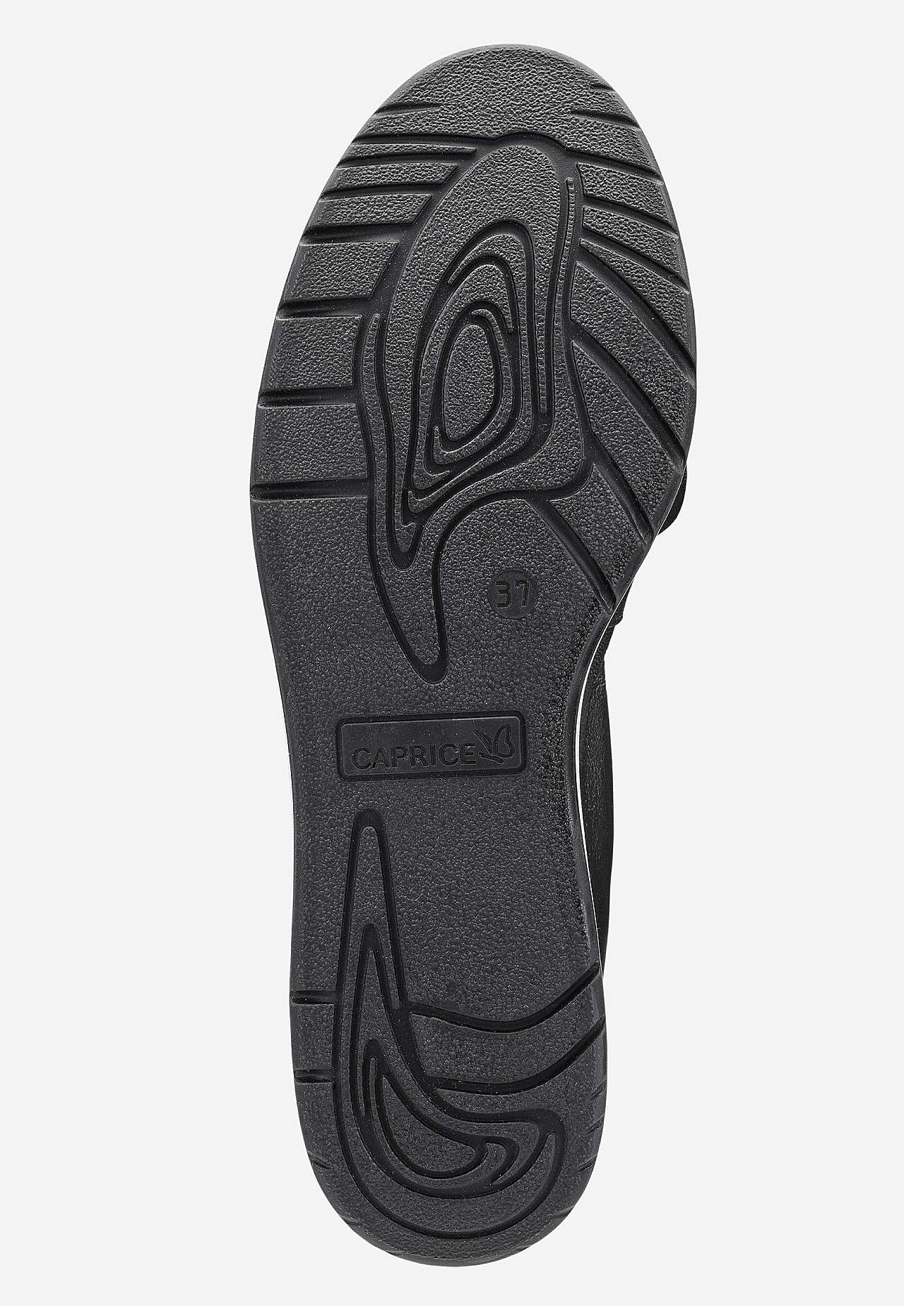 Komfortabel ballerinasko i skinn