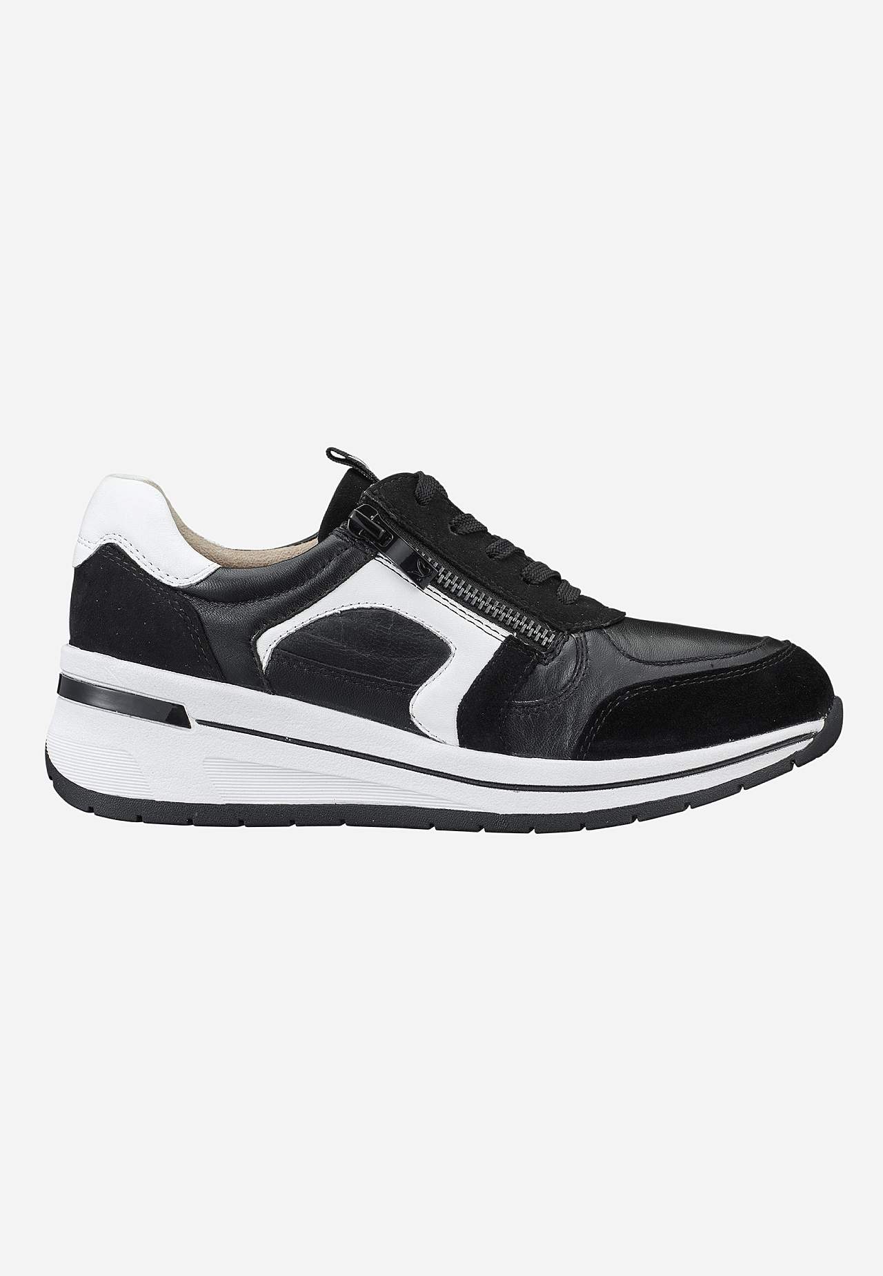 Sneakerser i skinn