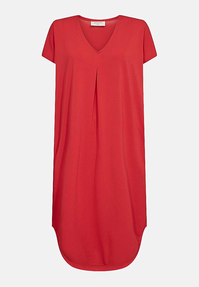 Jersey-kjole med lommer