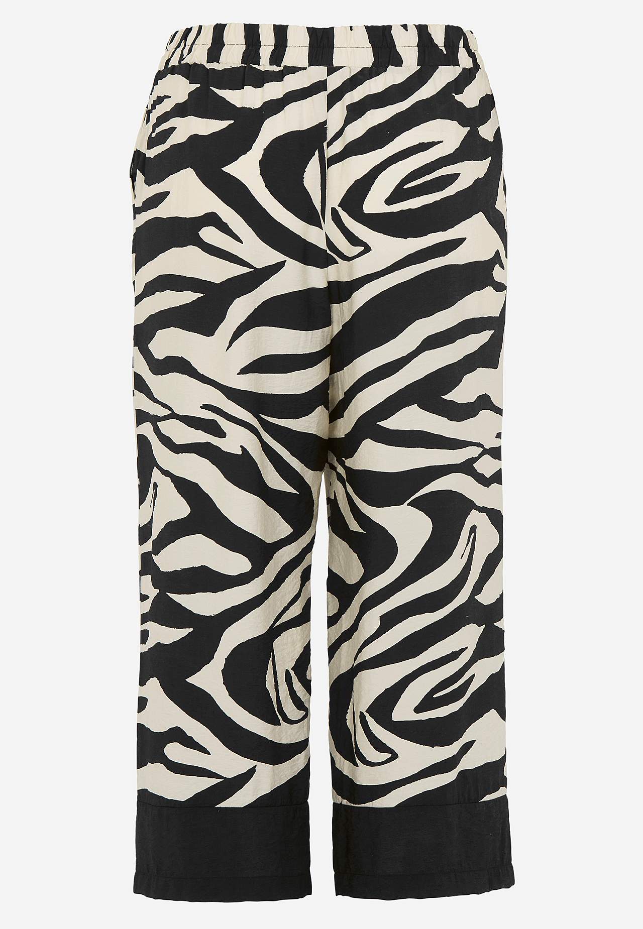 Bukse med zebramønster