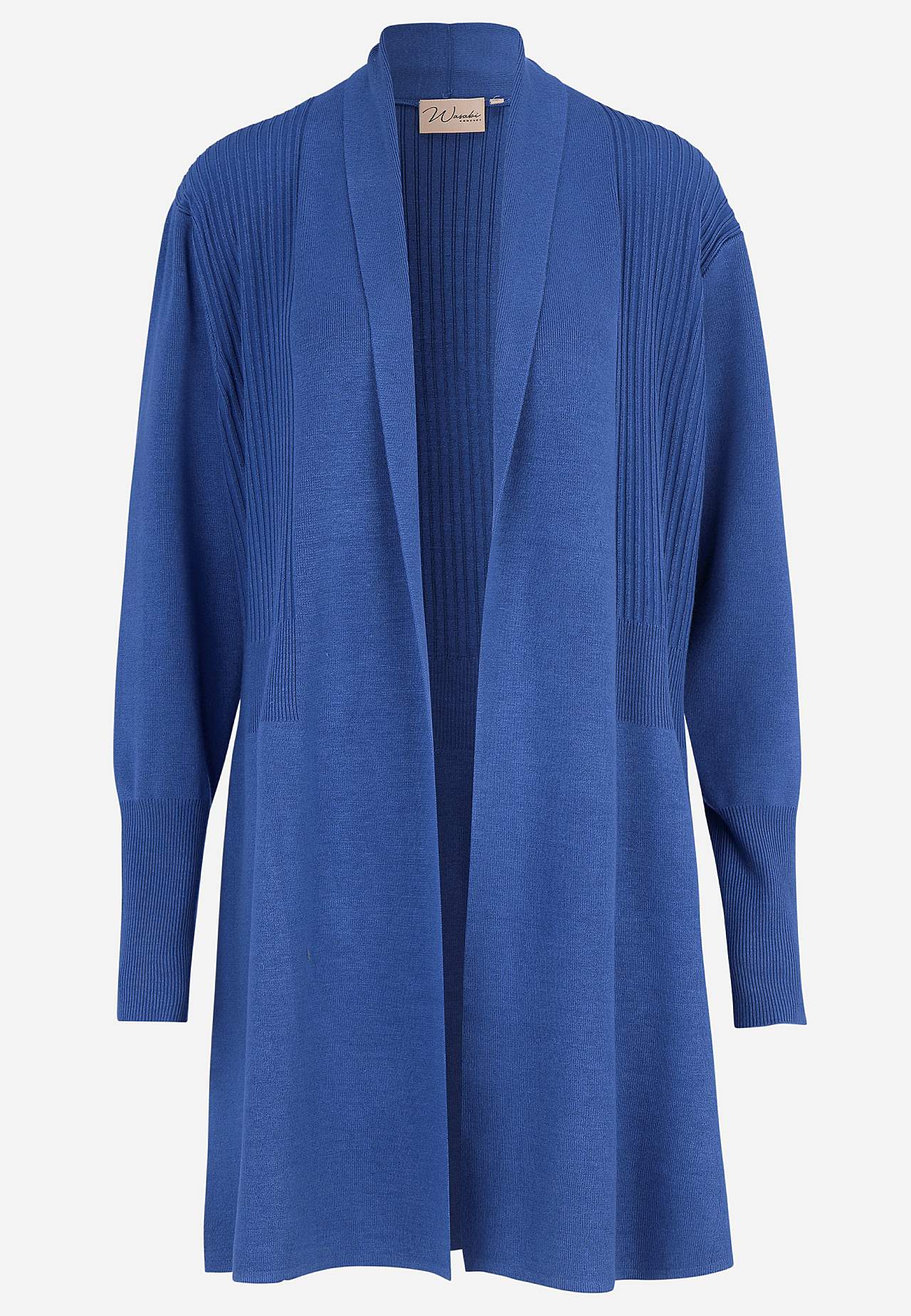Finstrikket cardigan