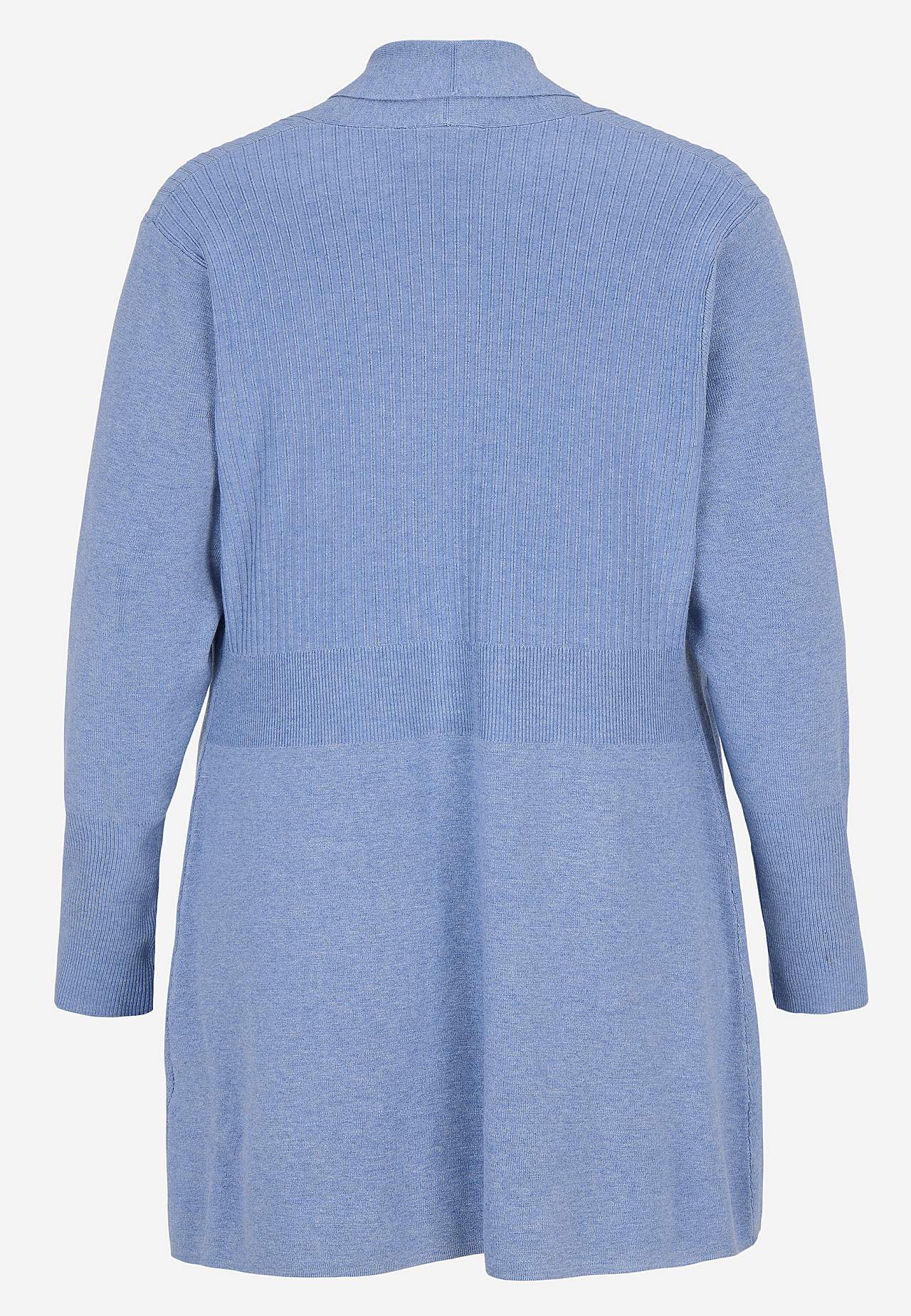 Finstrikket cardigan