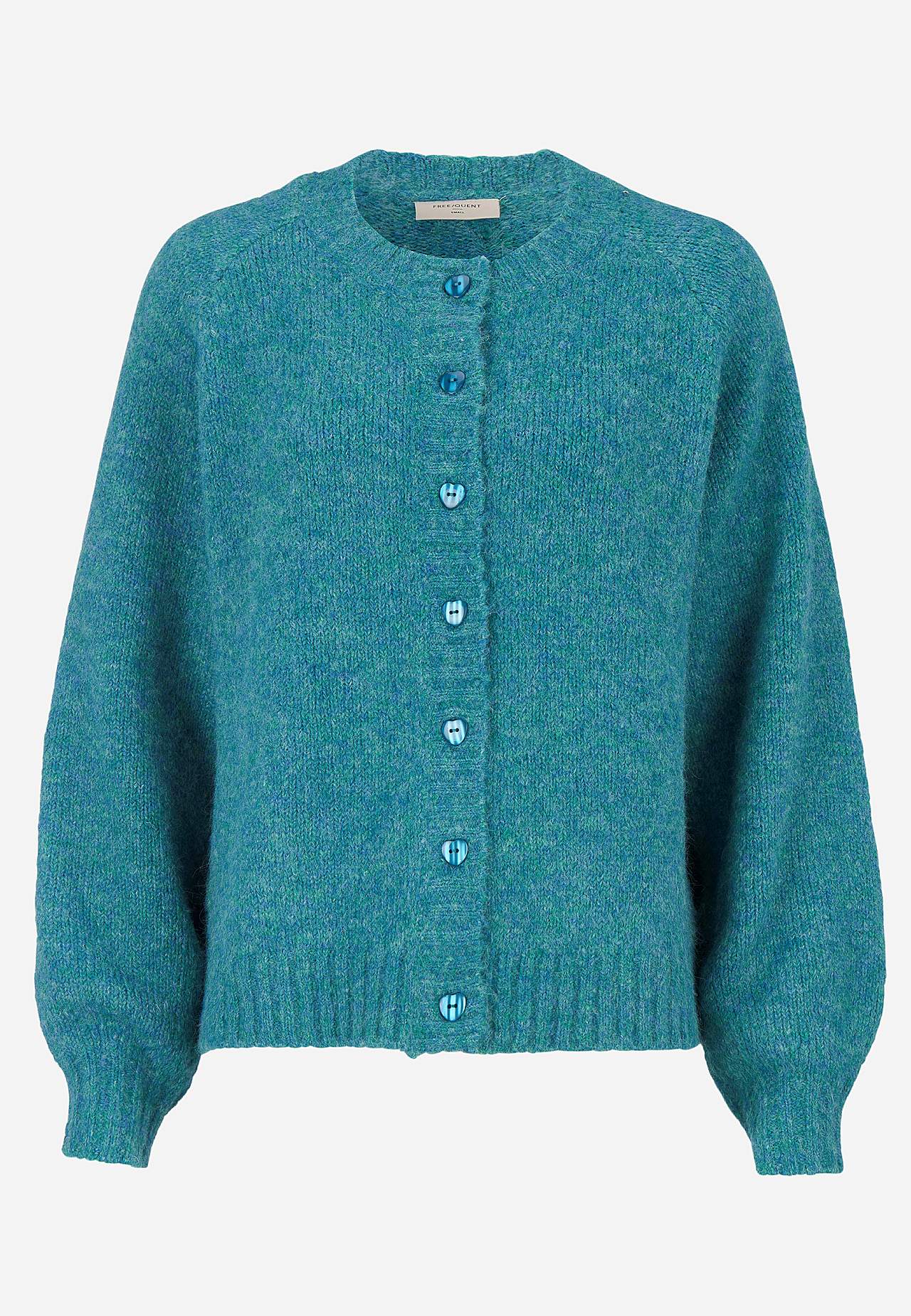 Strikket, myk cardigan