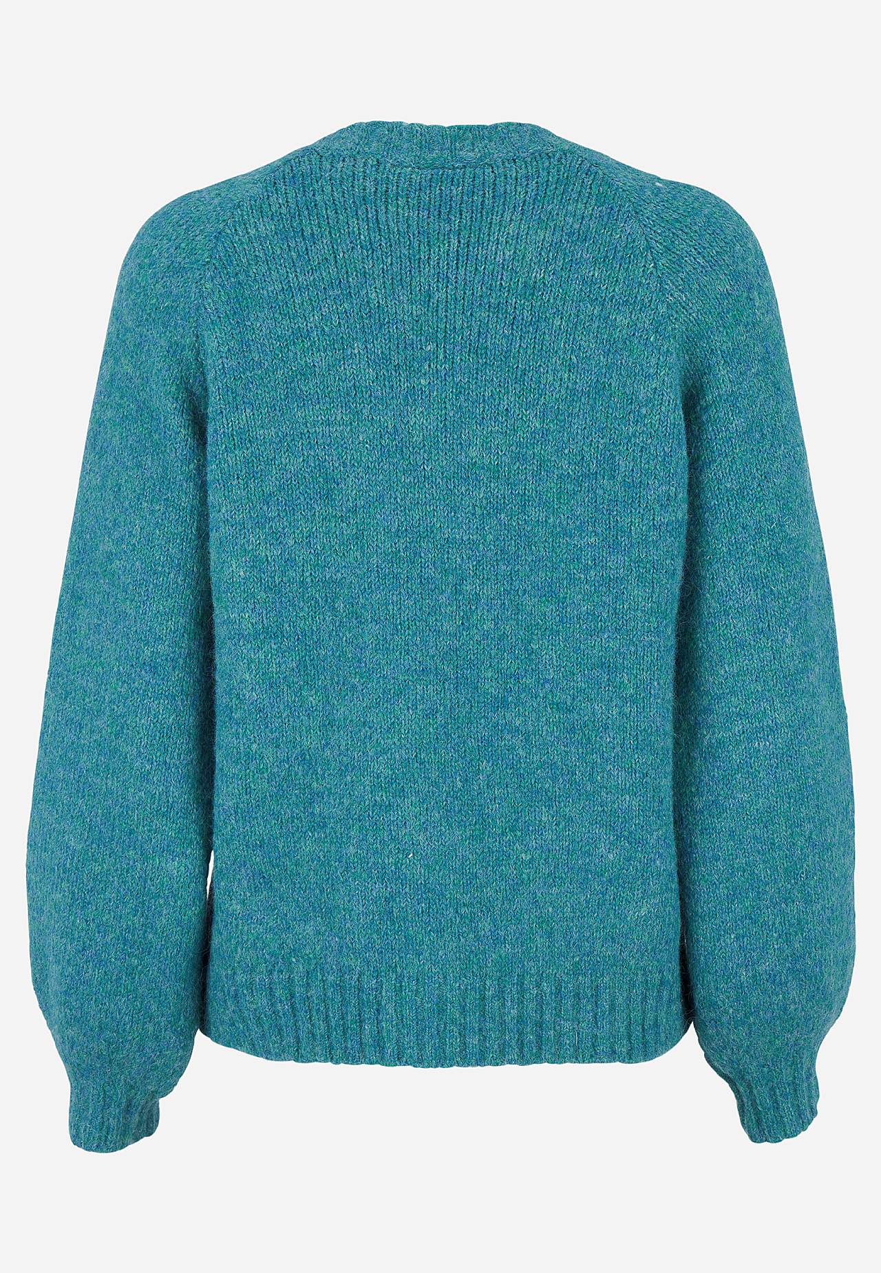 Strikket, myk cardigan