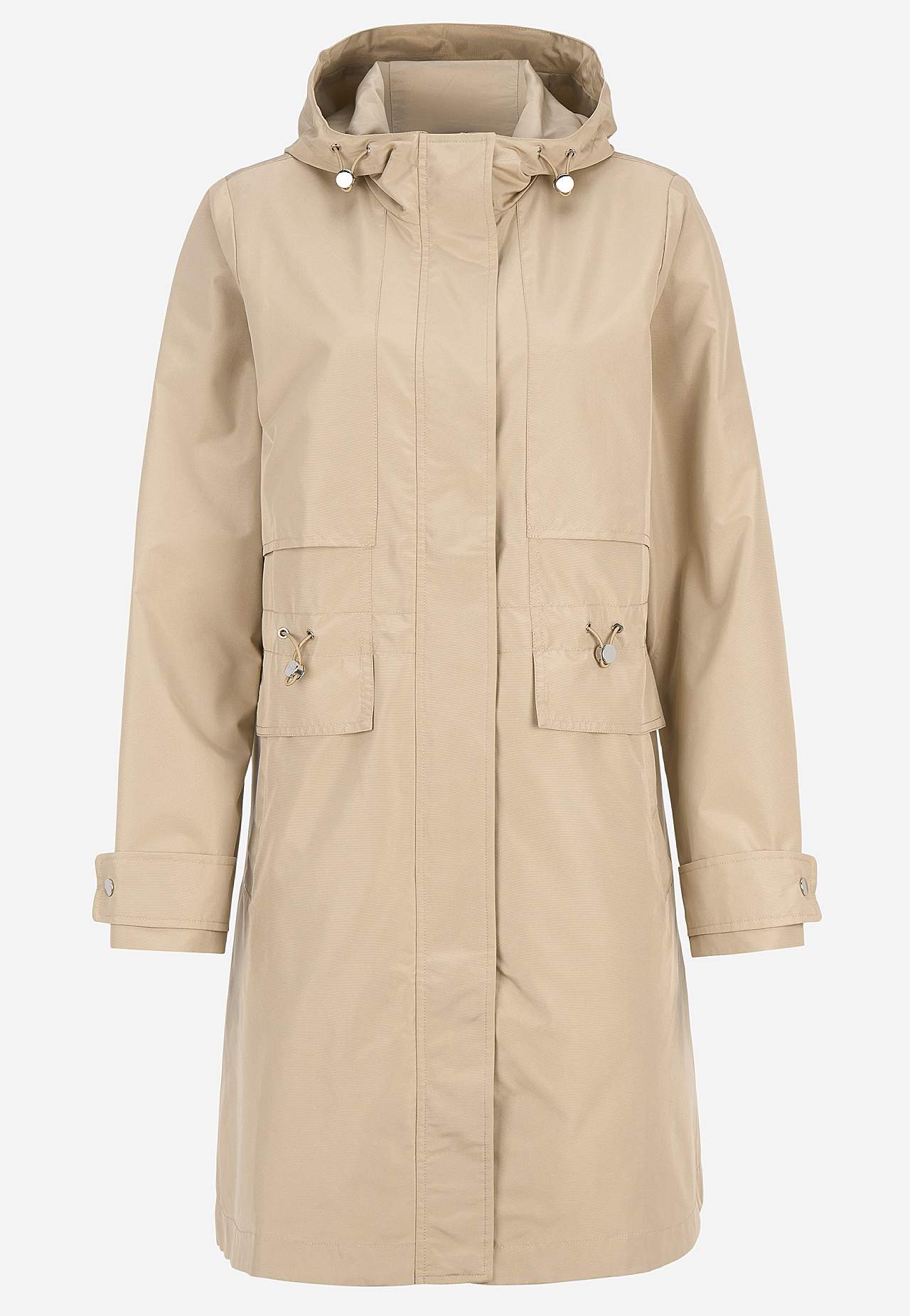 Stilren, fôret parkas