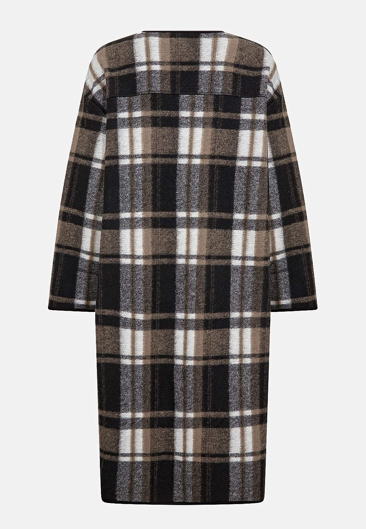 Filtet, rutete jakke