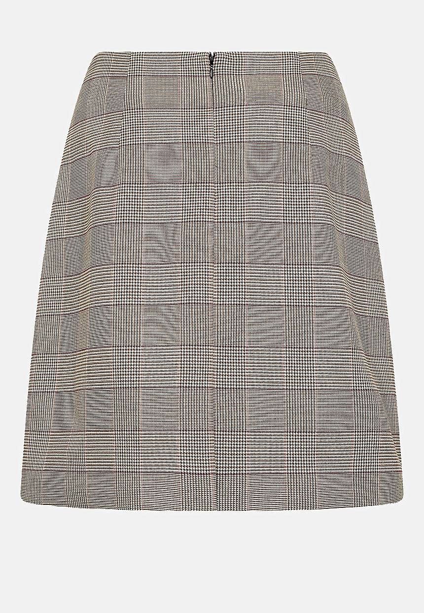 Pepitarutete, vevet skjørt