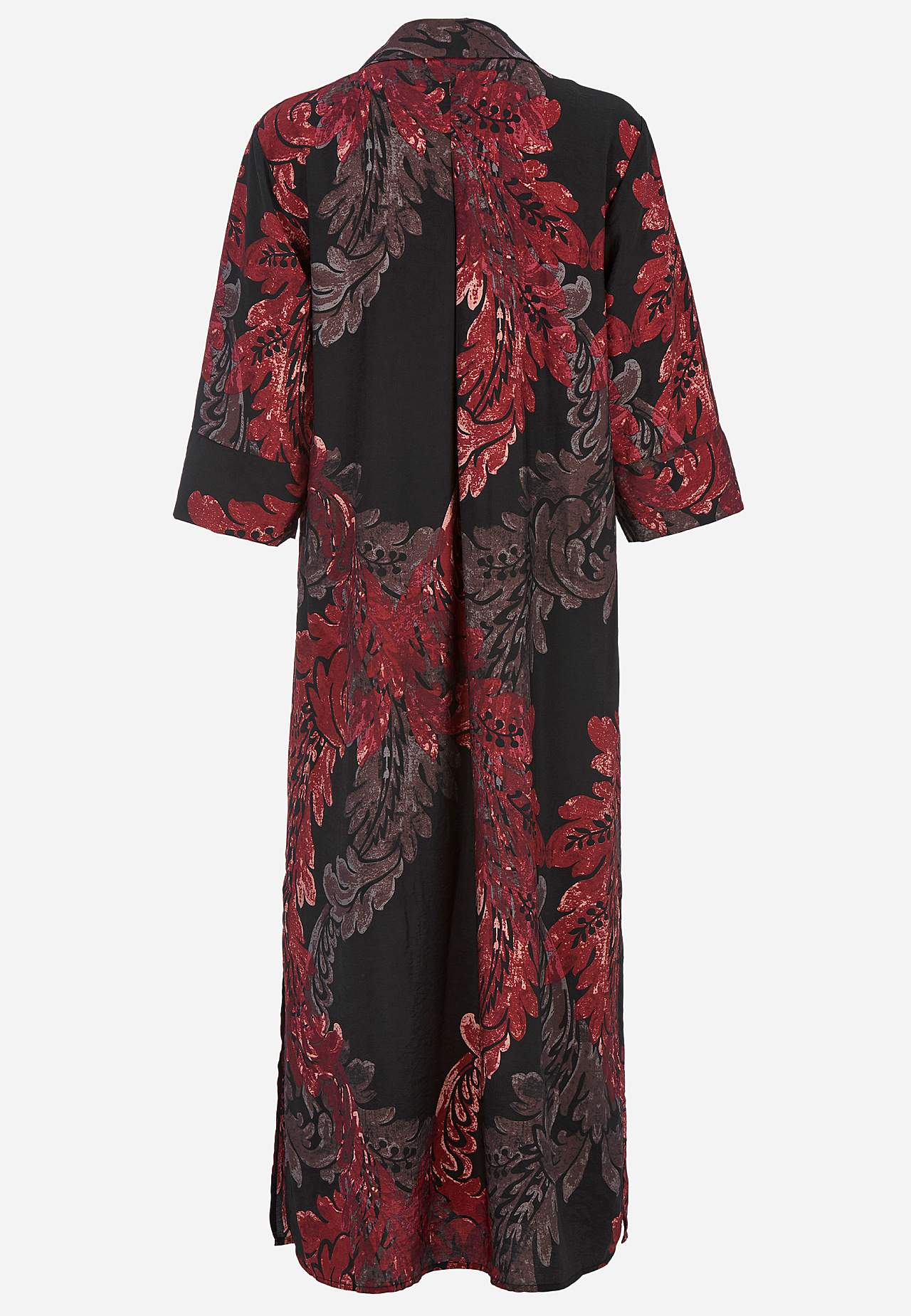 Vevet, mønstret kjole