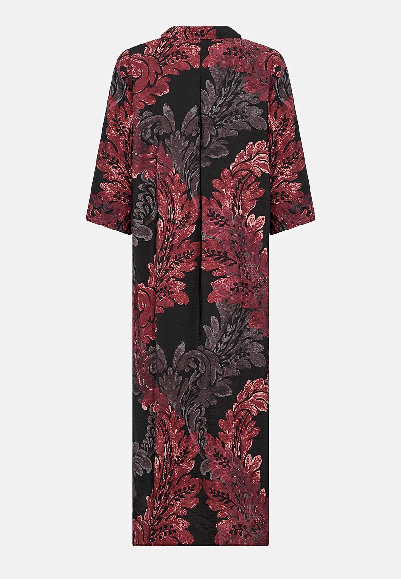 Vevet, mønstret kjole