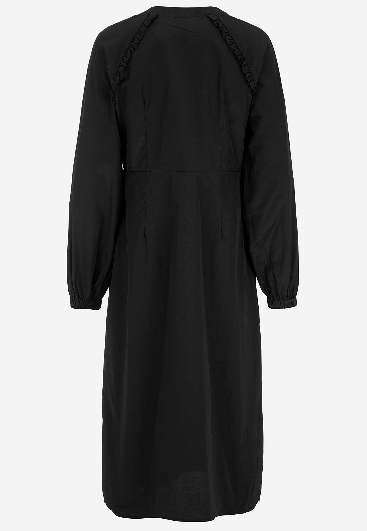 Vevet kjole i poplin
