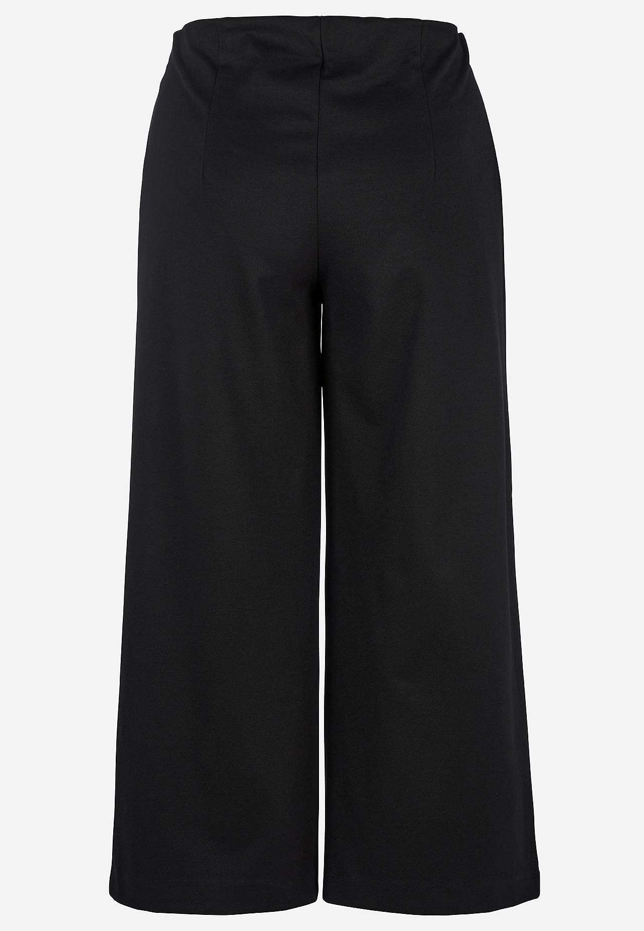 Stretchy, elegant bukse med vidt bein