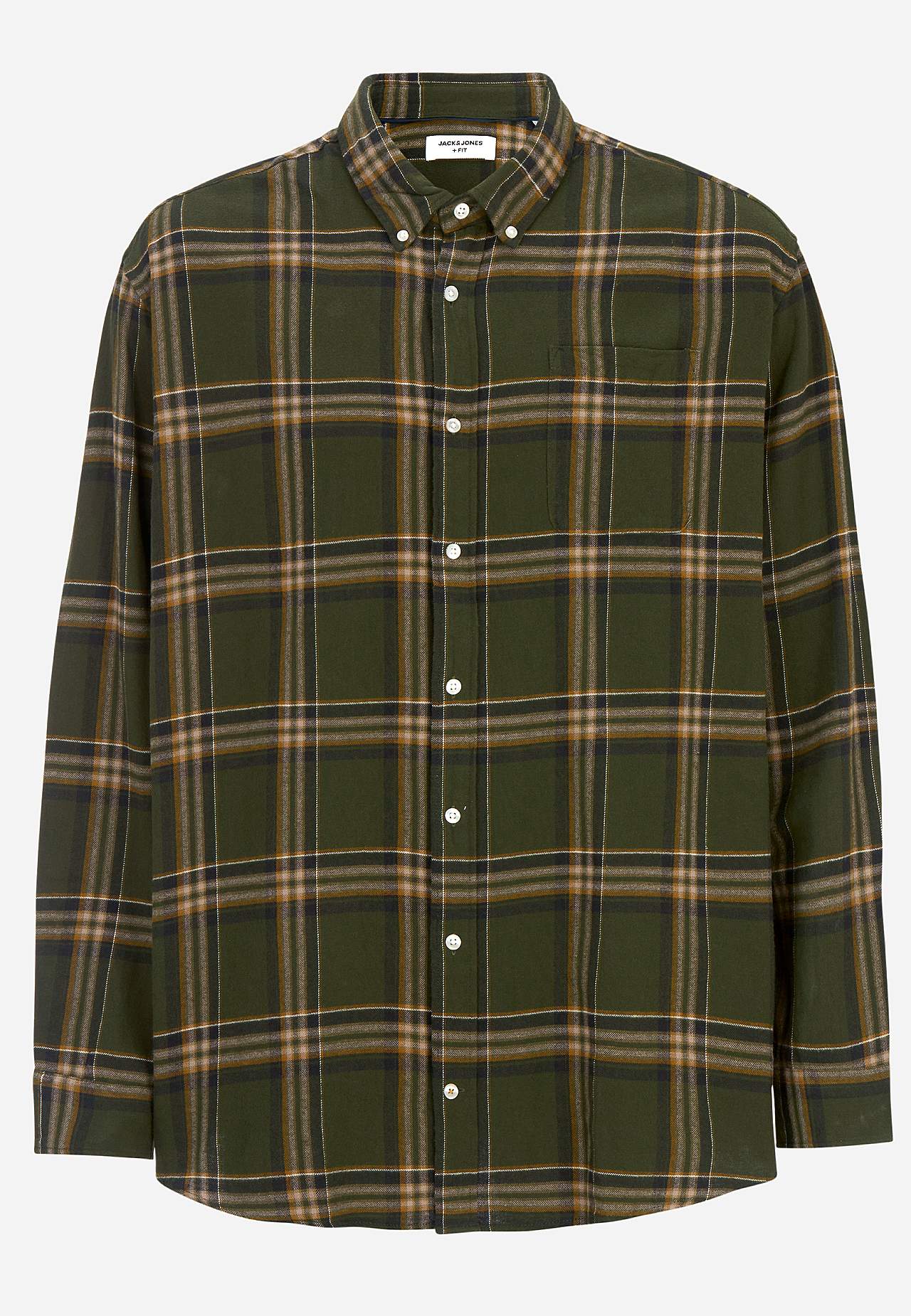 Rutete flanellsskjorte