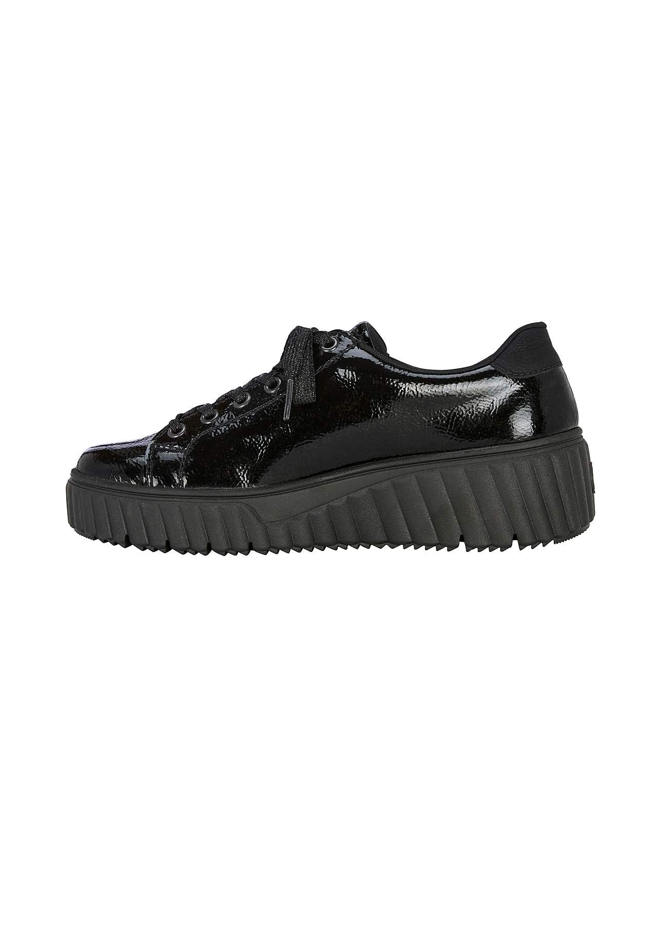 Sneakerser lakk i skinn