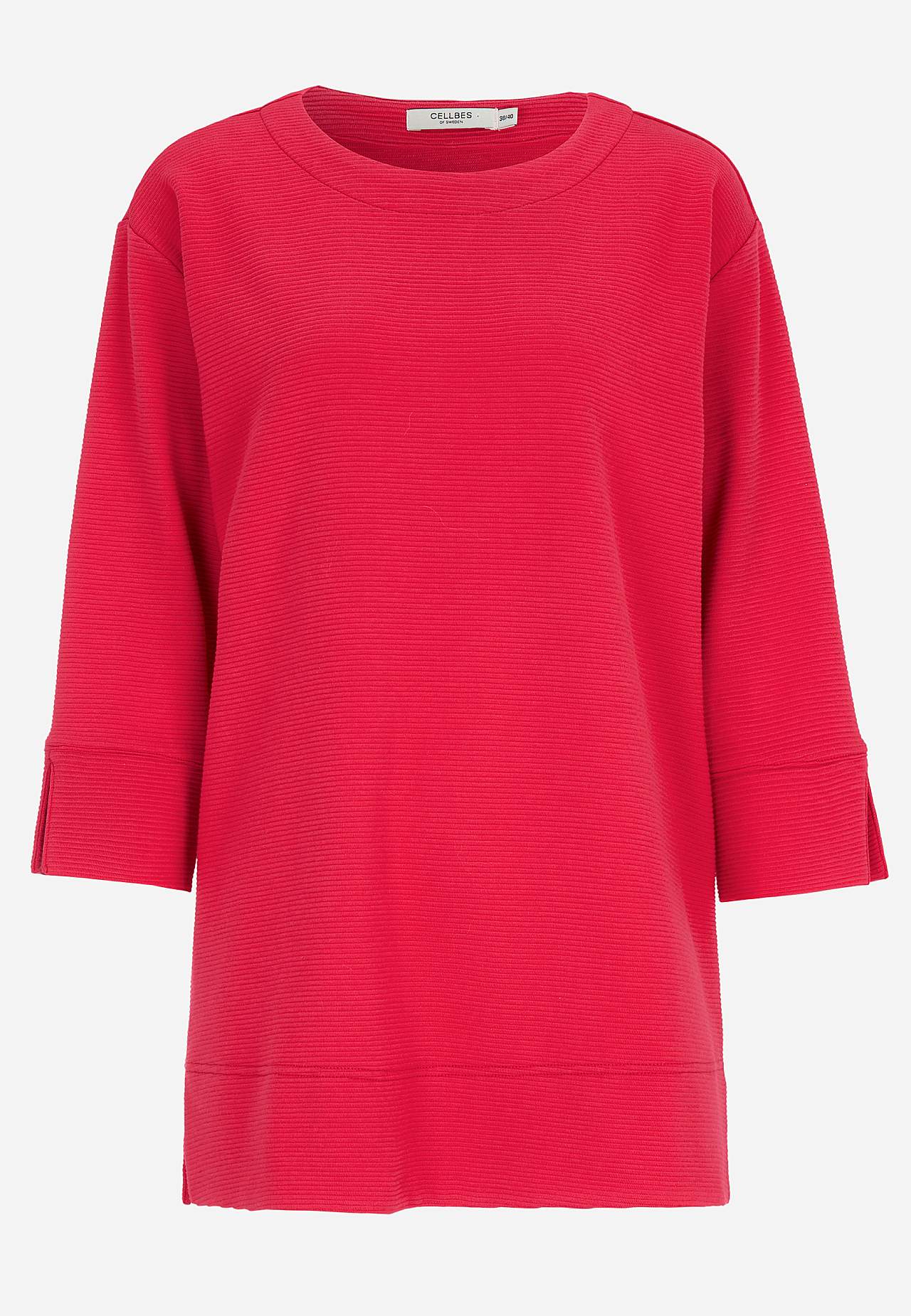 Jerseytunika med splitt