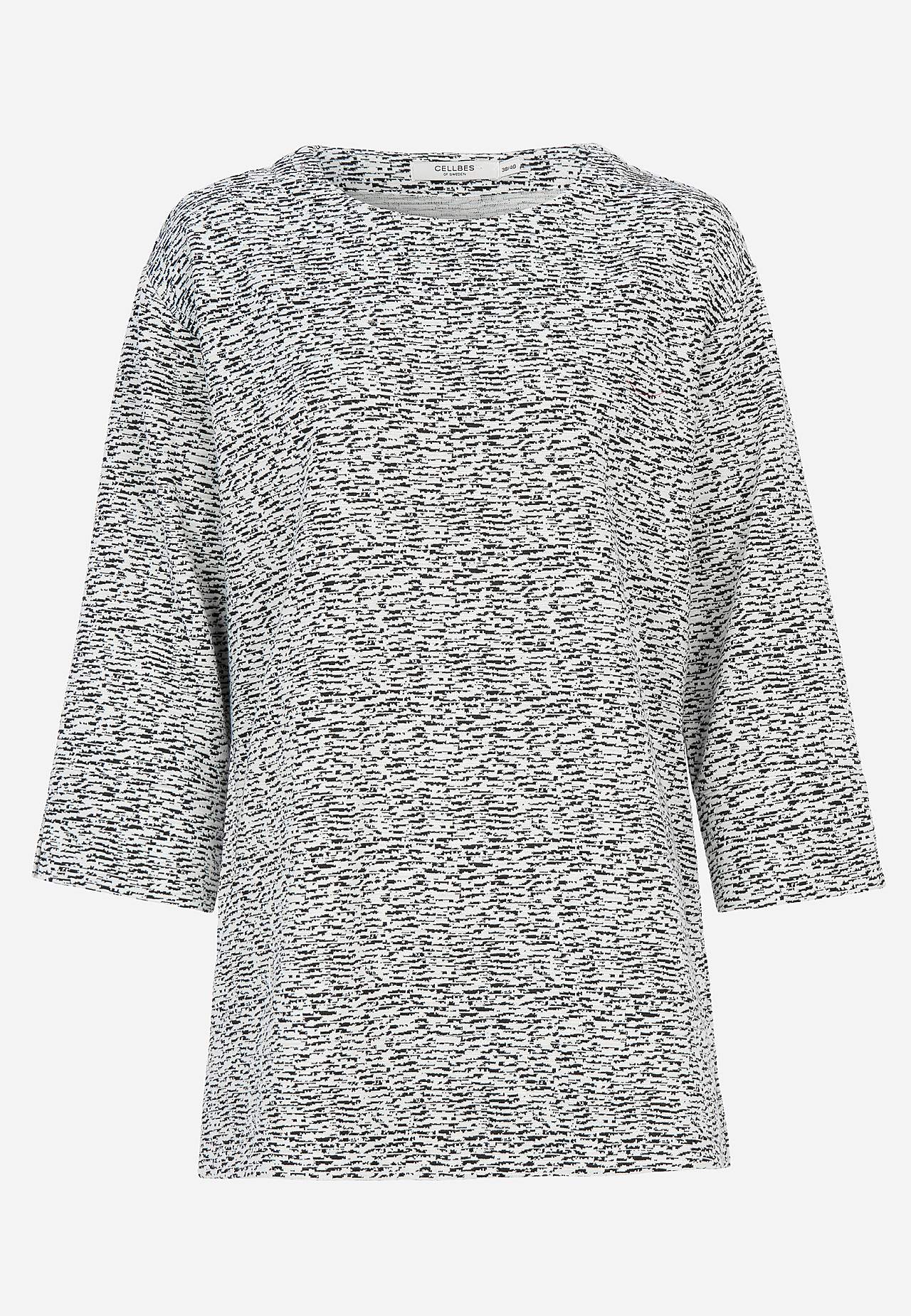 Jerseytunika med splitt