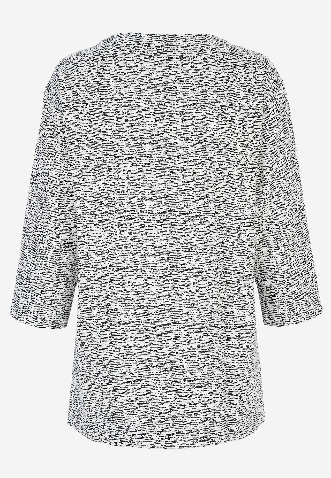 Jerseytunika med splitt