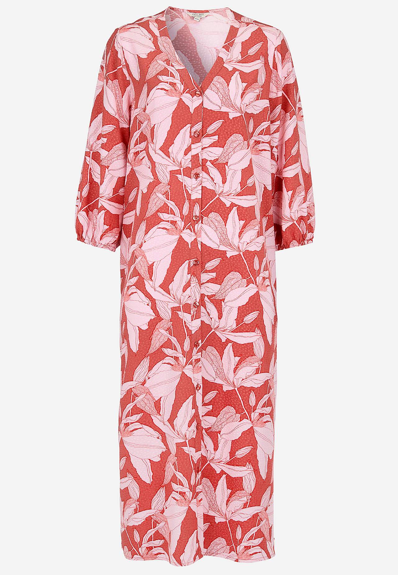 Vevet kjole med lommer