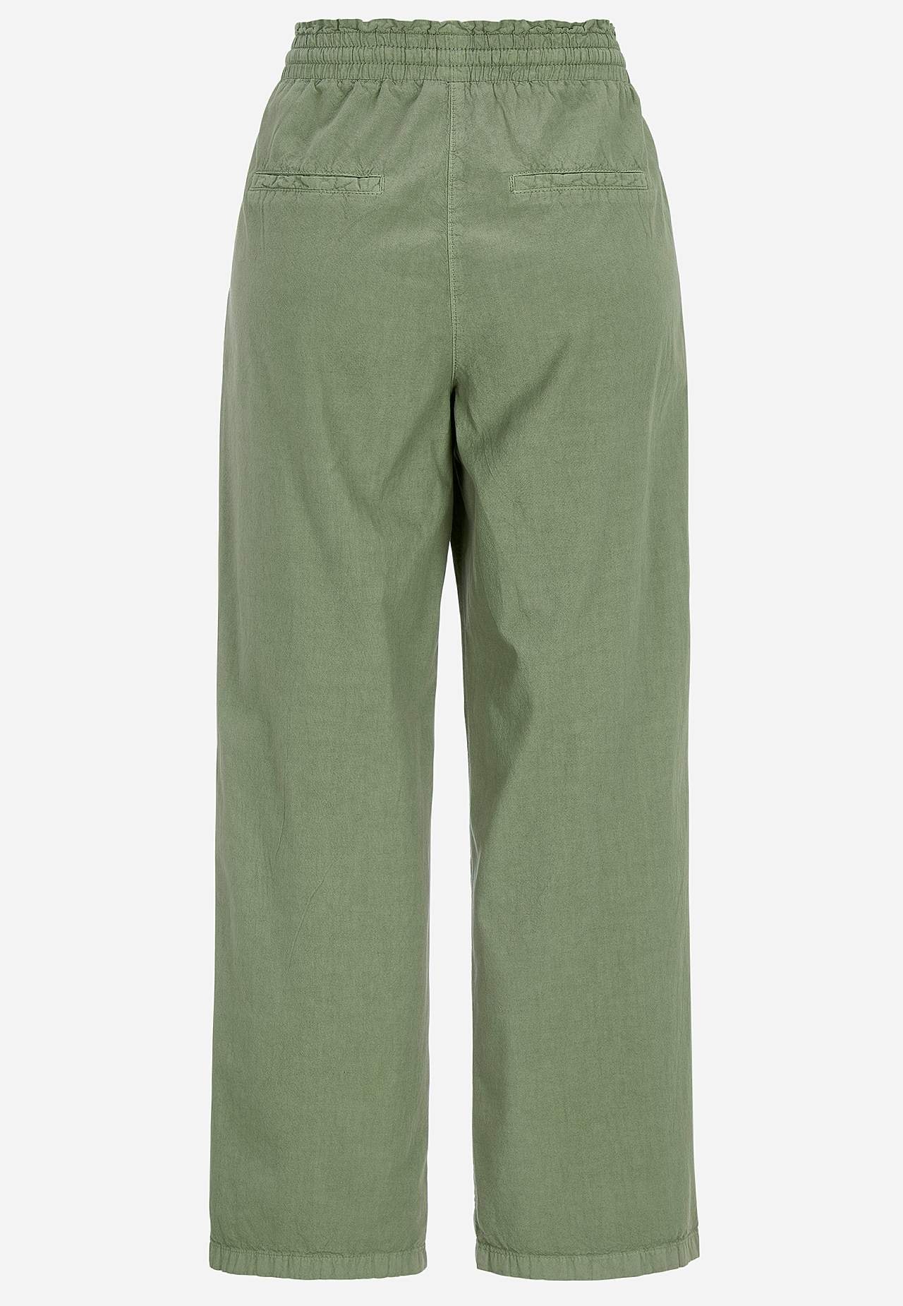 Bukse i vasket bomull