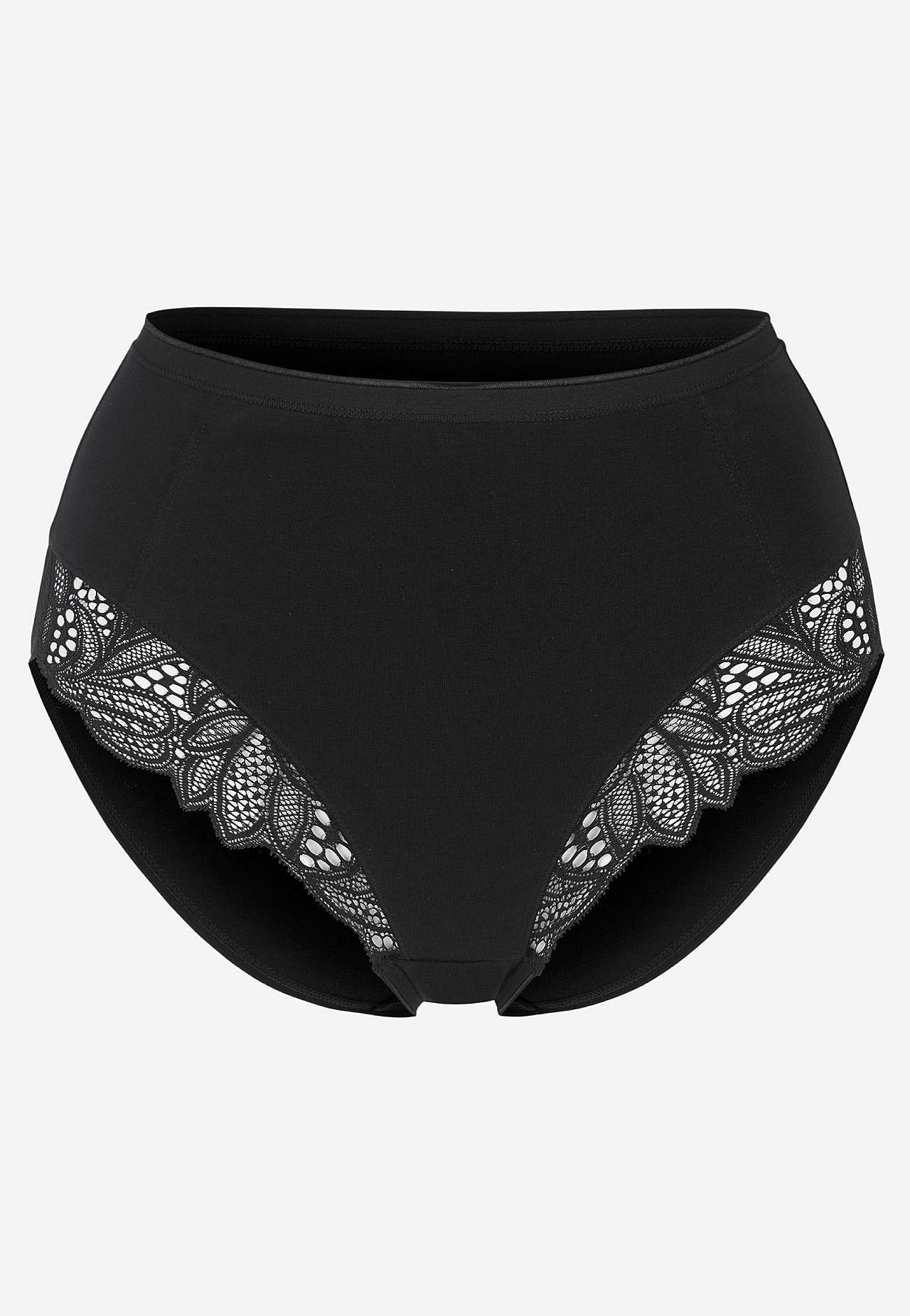 Light shaping truse med blondedetalj 3-pack